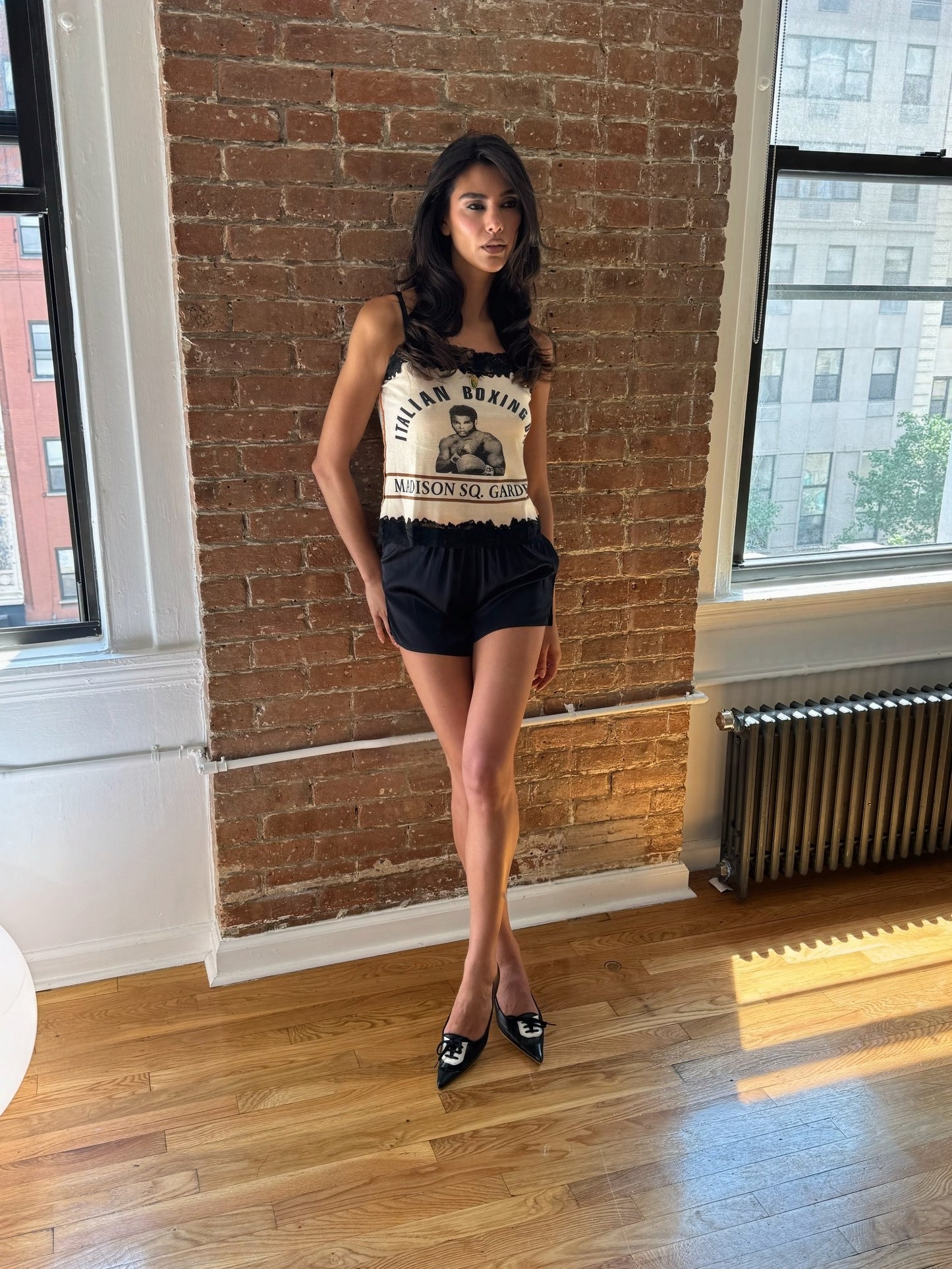 Dolce & Gabbana 1990s Muhammad Ali Graphic Camisole