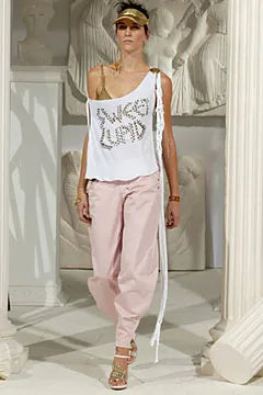 D&G S/S 2003 "7 Queen" Studded Halter Top