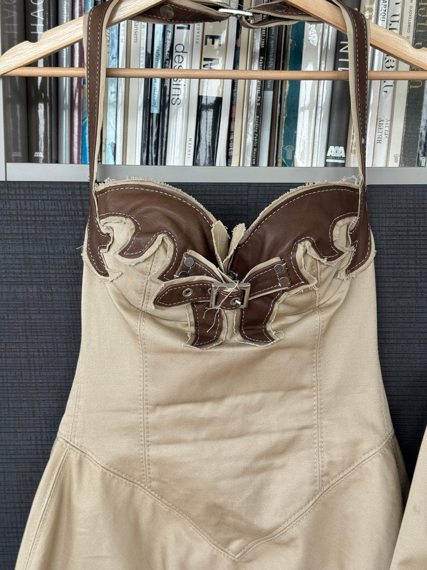 Dsquared² Spring/Summer 2006 Western Halter Dress