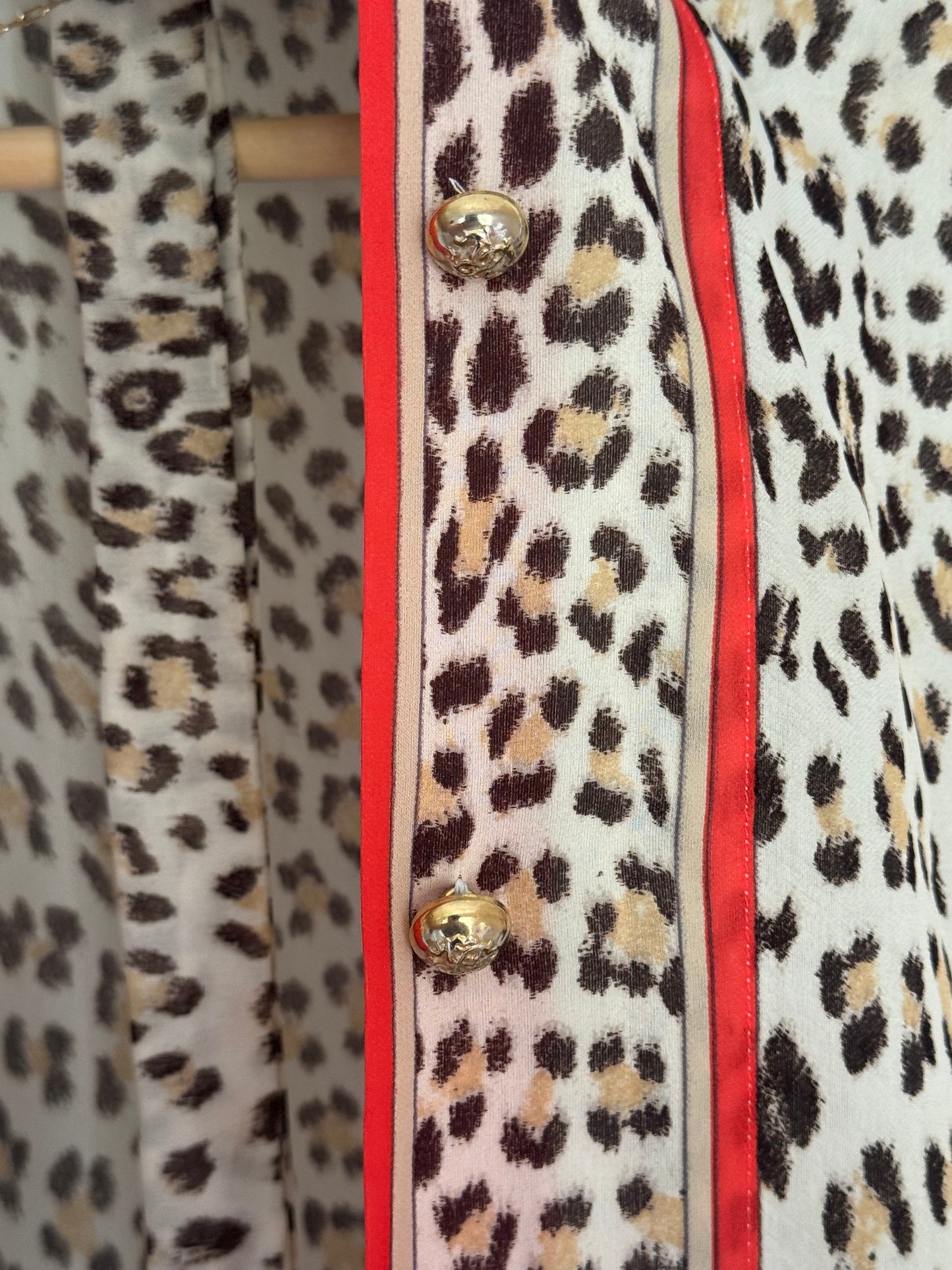 Roberto Cavalli “La Robe” Silk Leopard Dress
