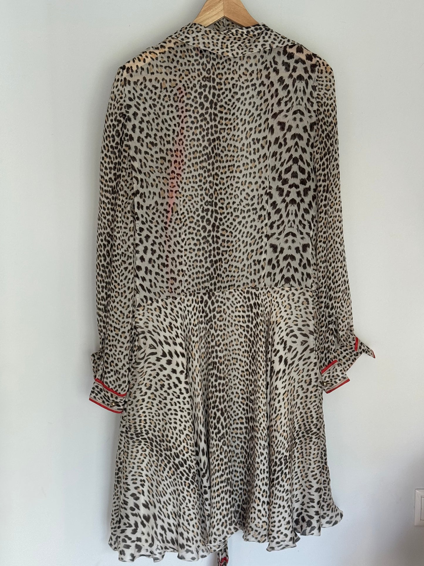 Roberto Cavalli “La Robe” Silk Leopard Dress