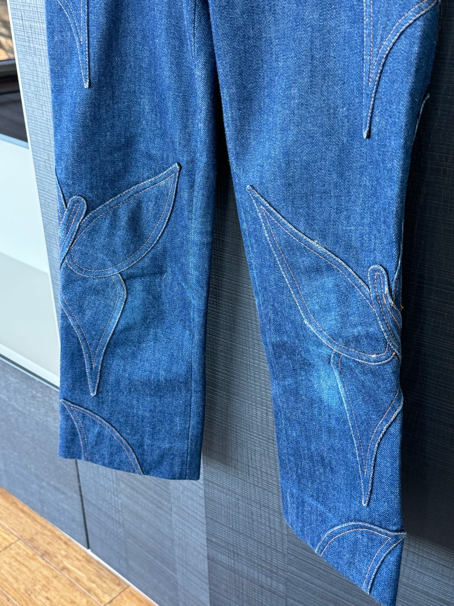 Dolce & Gabbana s/s 2002 Butterfly Denim Capris