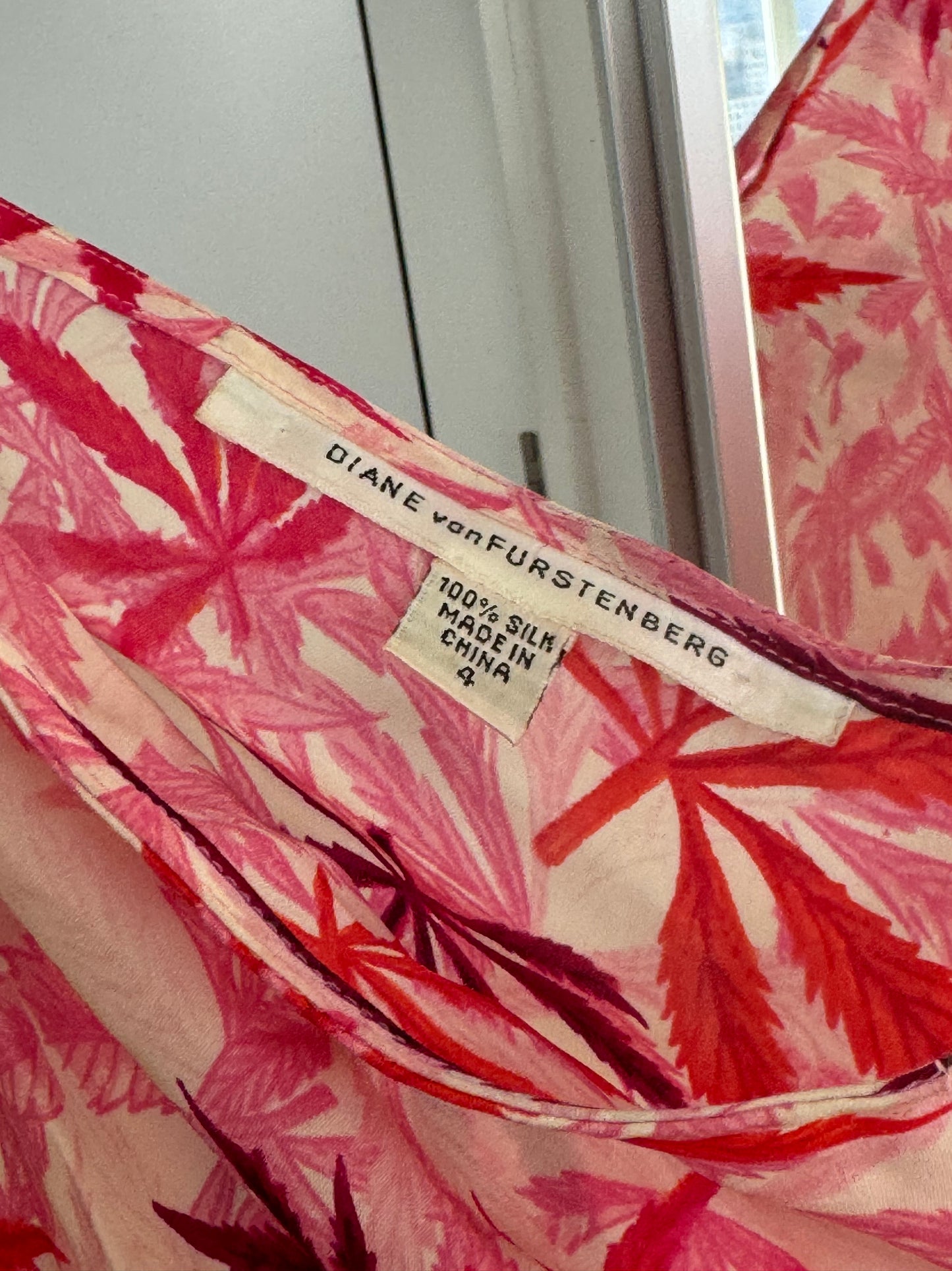 DVF ‘90s Weed Dress