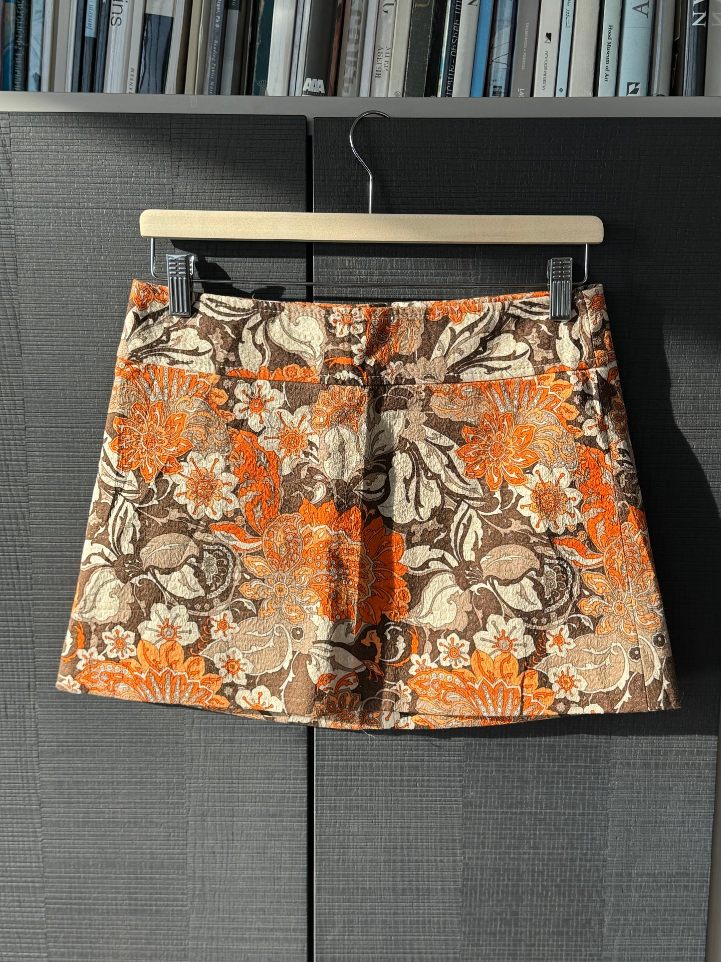 Dolce & Gabbana s/s 2004 Floral Brocade Mini Skirt