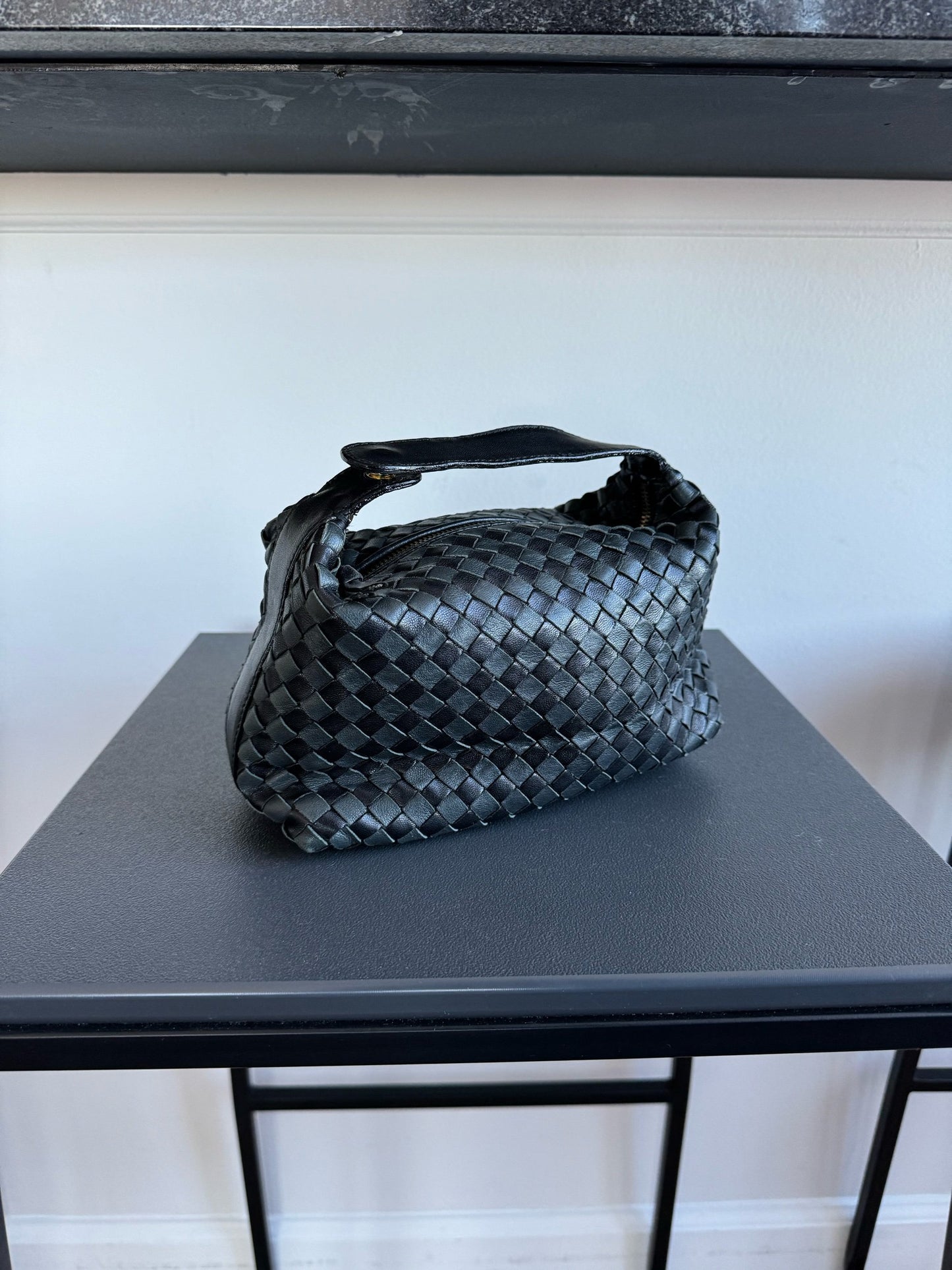 Bottega Veneta Leather Snap purse