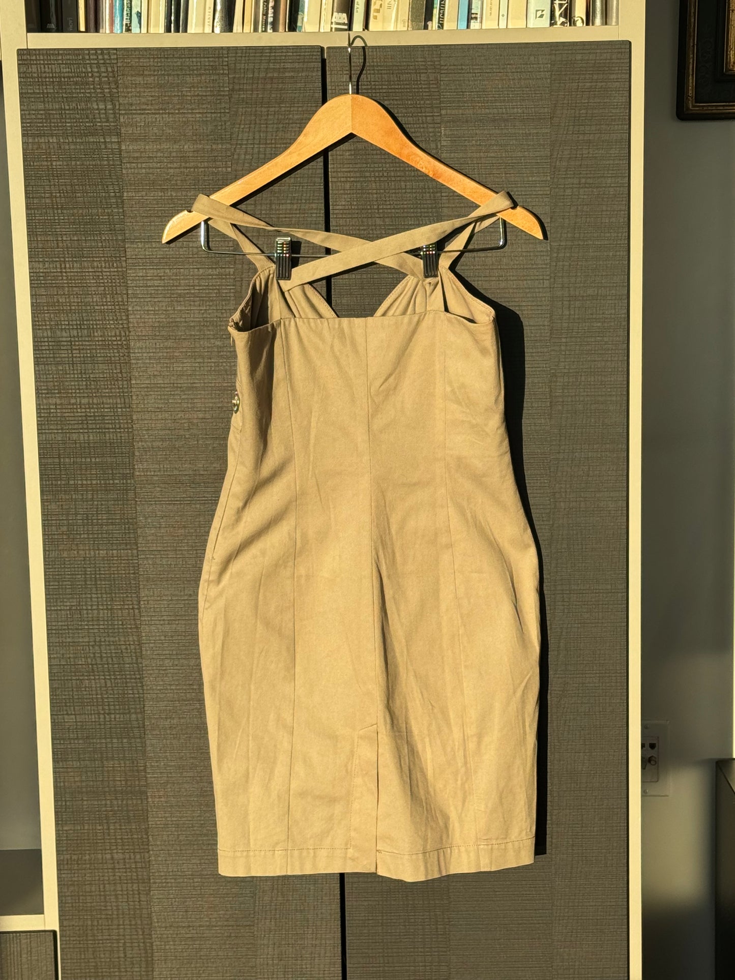 Moschino Jeans Mini Dress w/ Metal Details