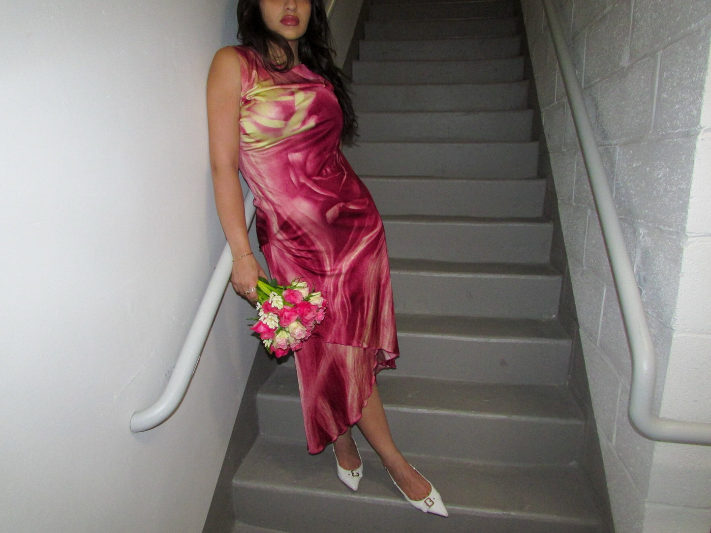Cavalli Class ‘00 roses dress