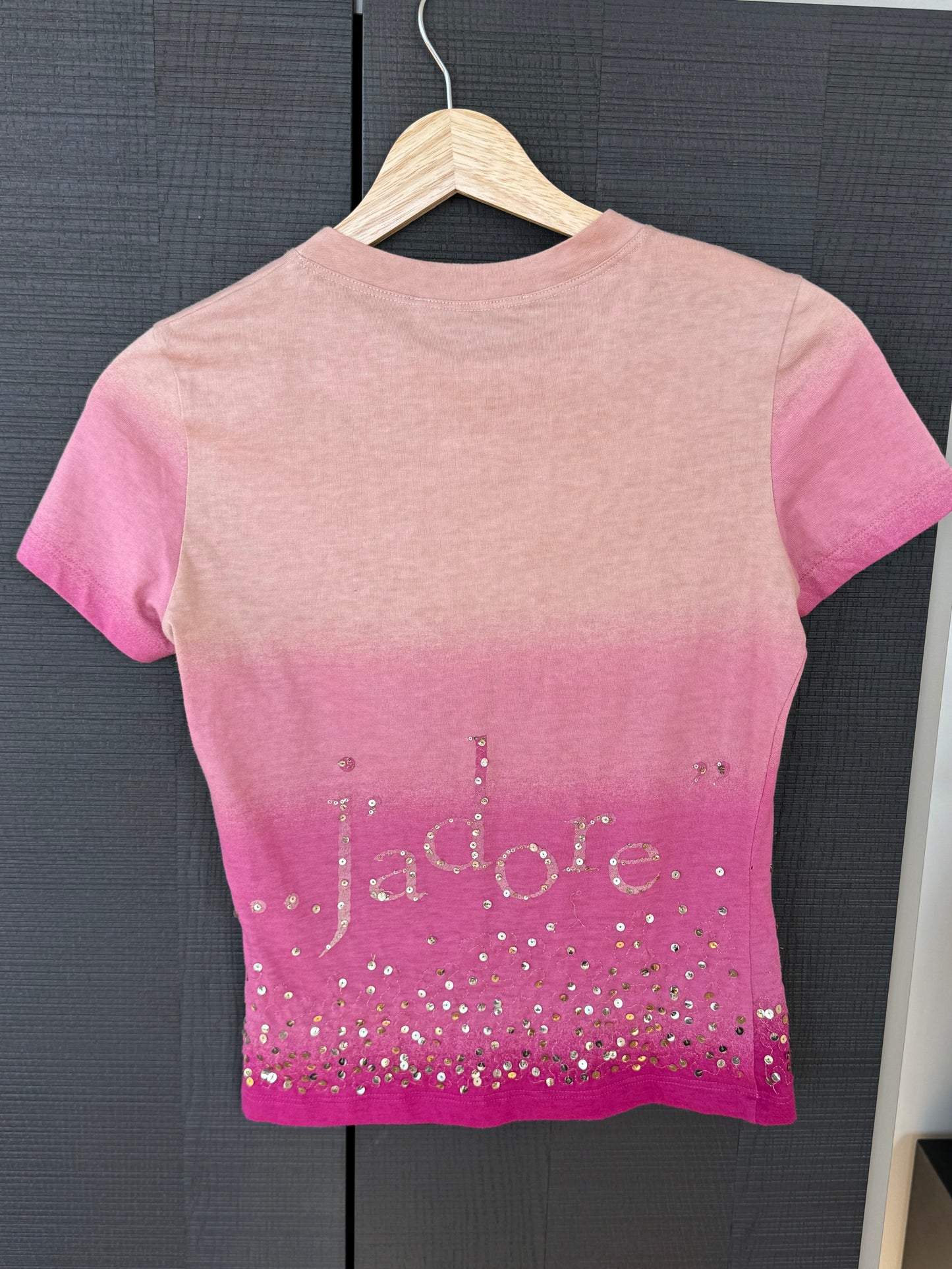 Christian Dior 1/1 “Feel What’s Real” Sequin T-shirt