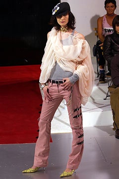 Dolce & Gabbana S/S 2003 “Sex & Love” Pink Bondage Pants