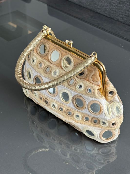 Blumarine Vintage Limited Edition Mirrored Bag