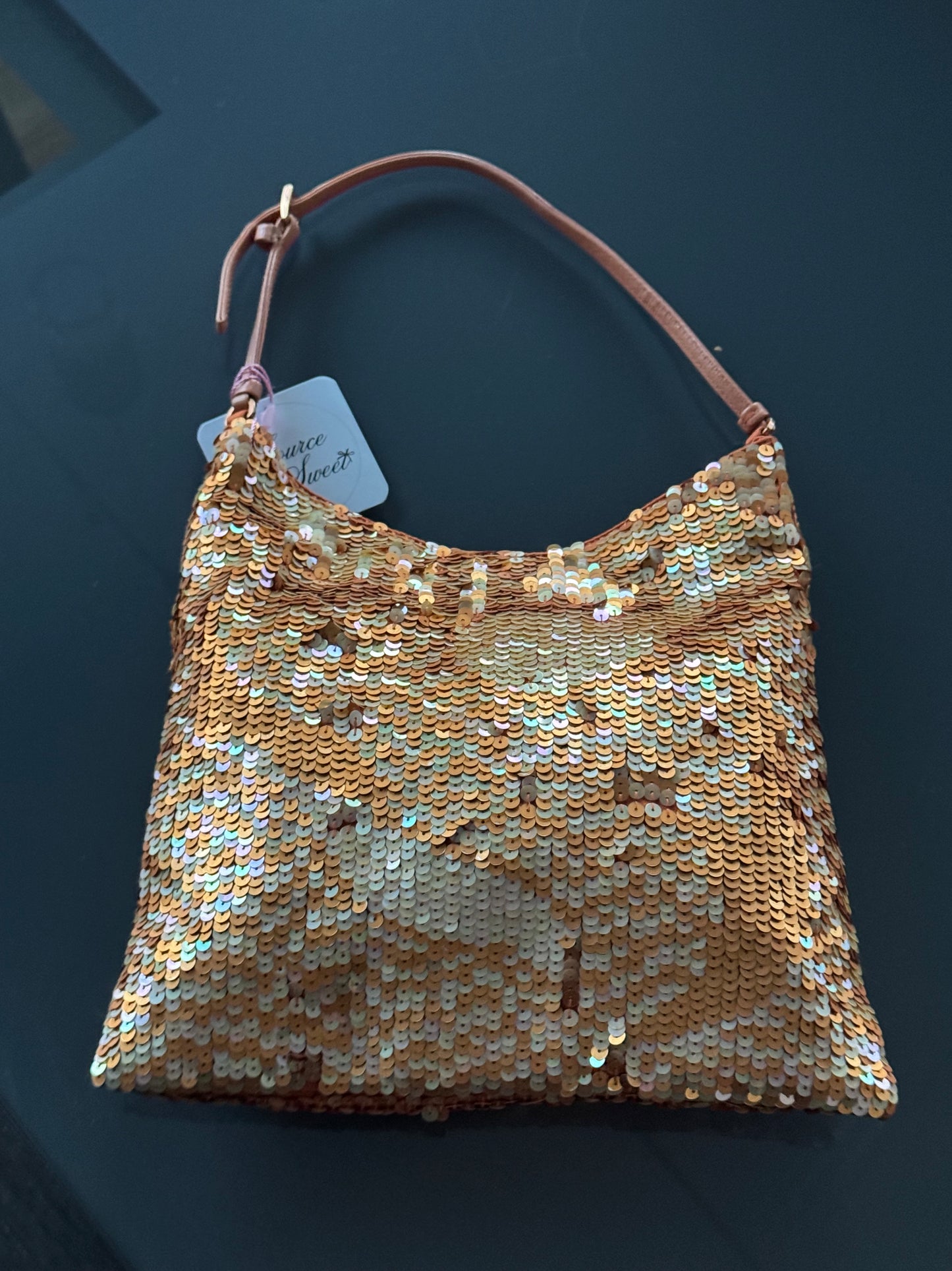 Early 2000s Prada Sequin Shoulder Bag