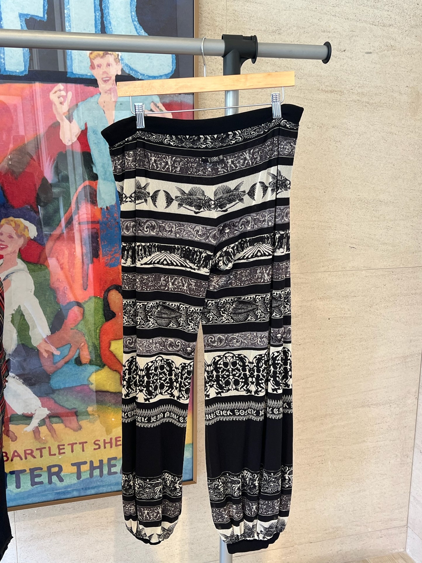 Jean Paul Gaultier Soleil S/S 1998 Printed Pants