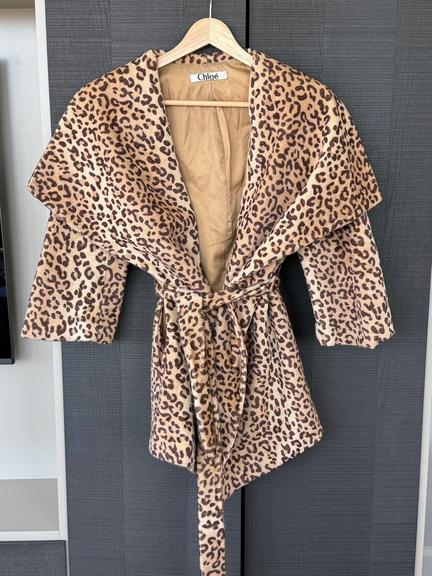 Chloé Vintage Animal Print Jacket
