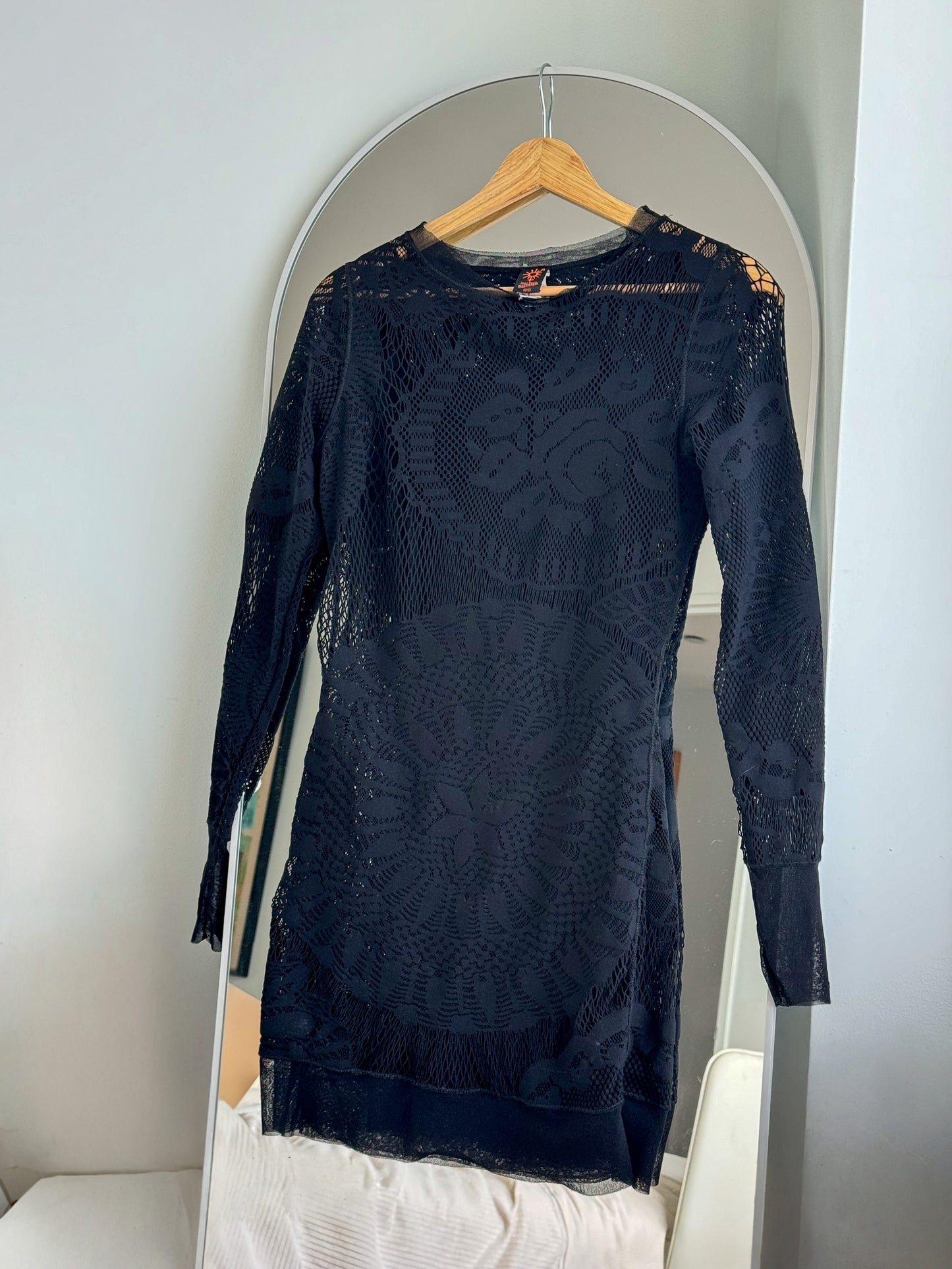 JPG Soleil Mesh Cutout Dress
