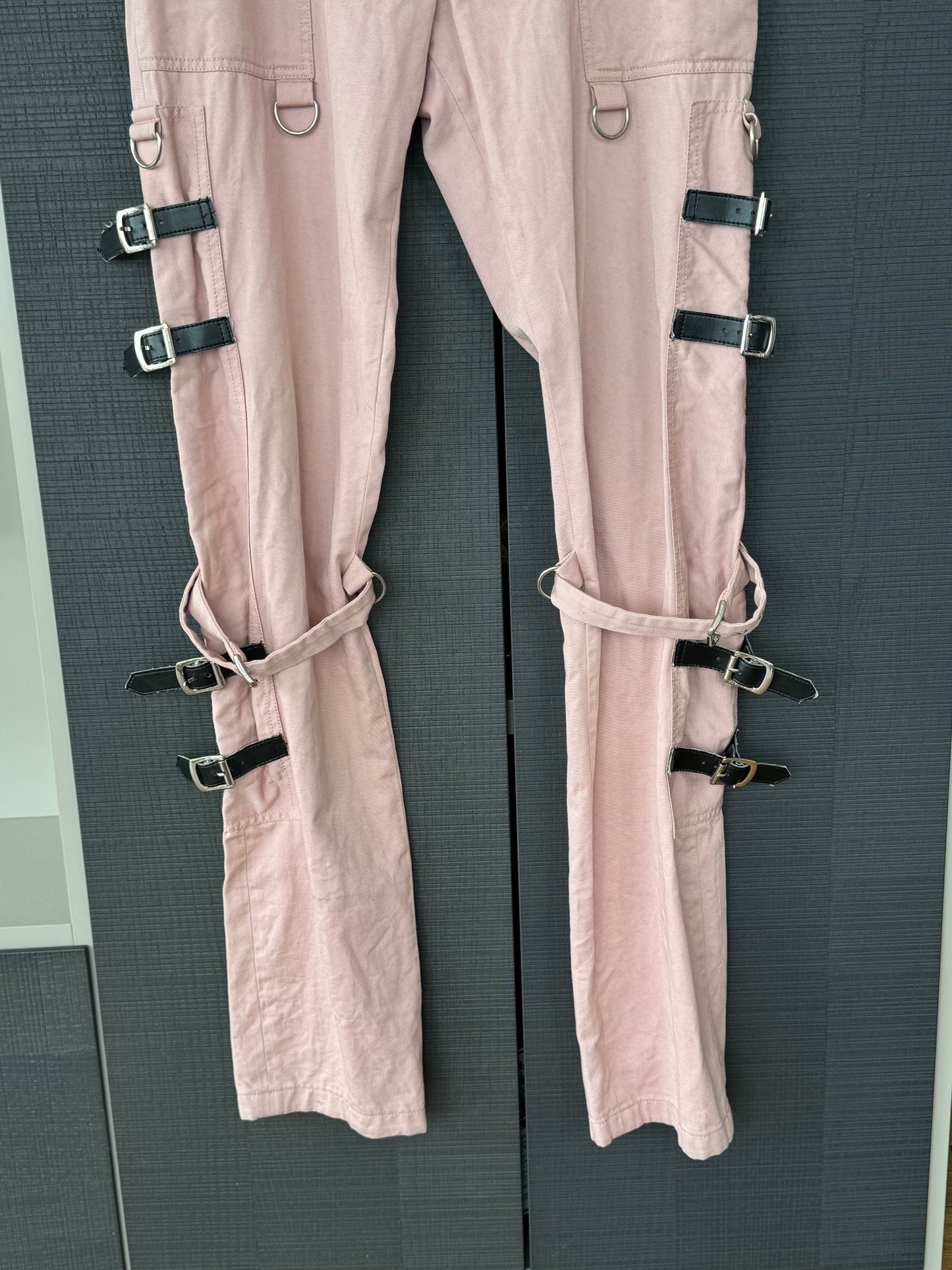 Dolce & Gabbana S/S 2003 “Sex & Love” Pink Bondage Pants