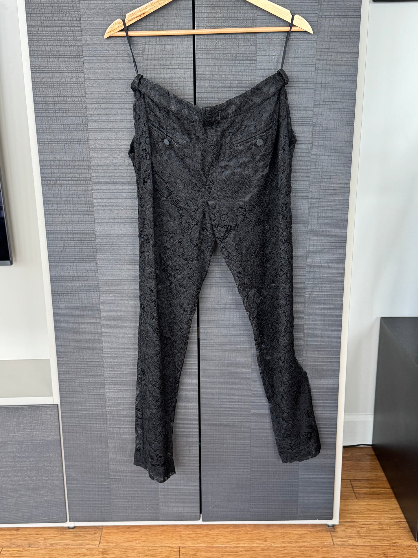 D&G Vintage Lace Silk Pants