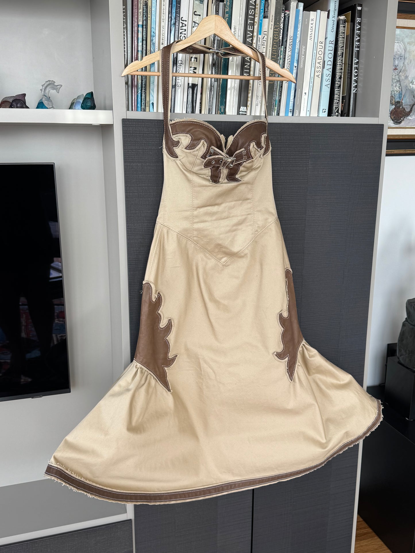 Dsquared² Spring/Summer 2006 Western Halter Dress