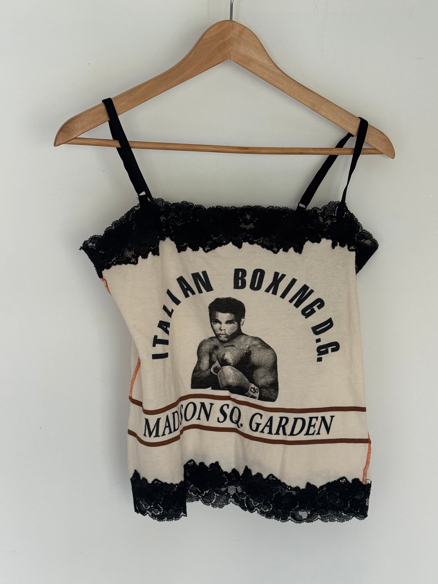 Dolce & Gabbana Vintage Muhammad Ali Lace Tank