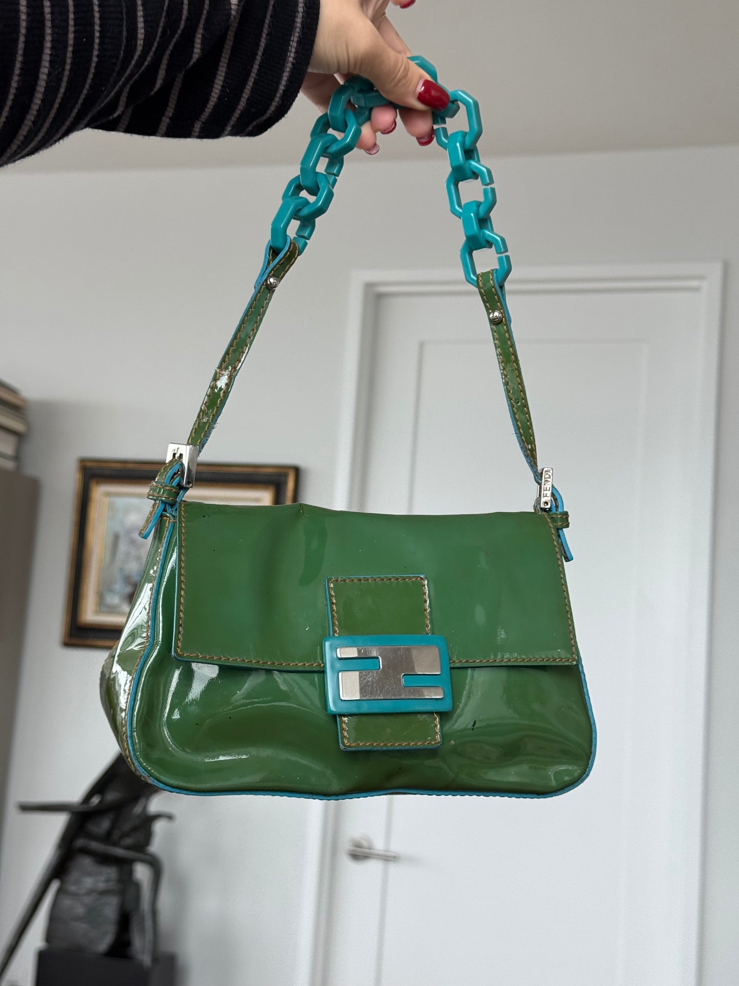 Fendi 2008 Mini Mamma Baguette