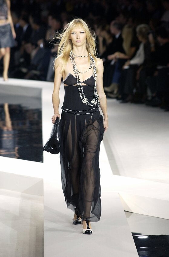 Chanel Spring/Summer 2003 Runway Button Waist Belt w/ CC Charms