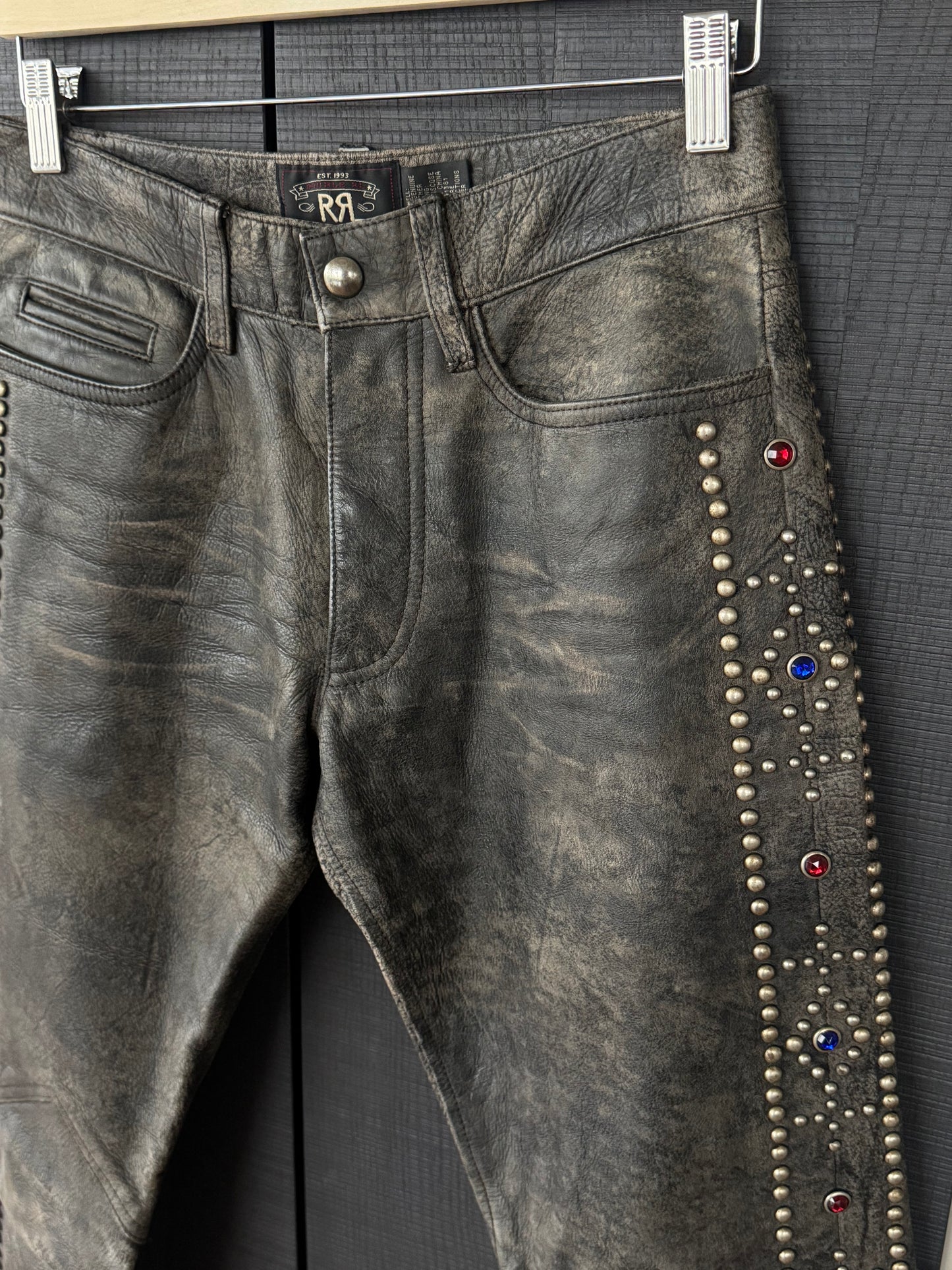 Ralph Lauren RRL F/W 2008 Studded Leather Pants