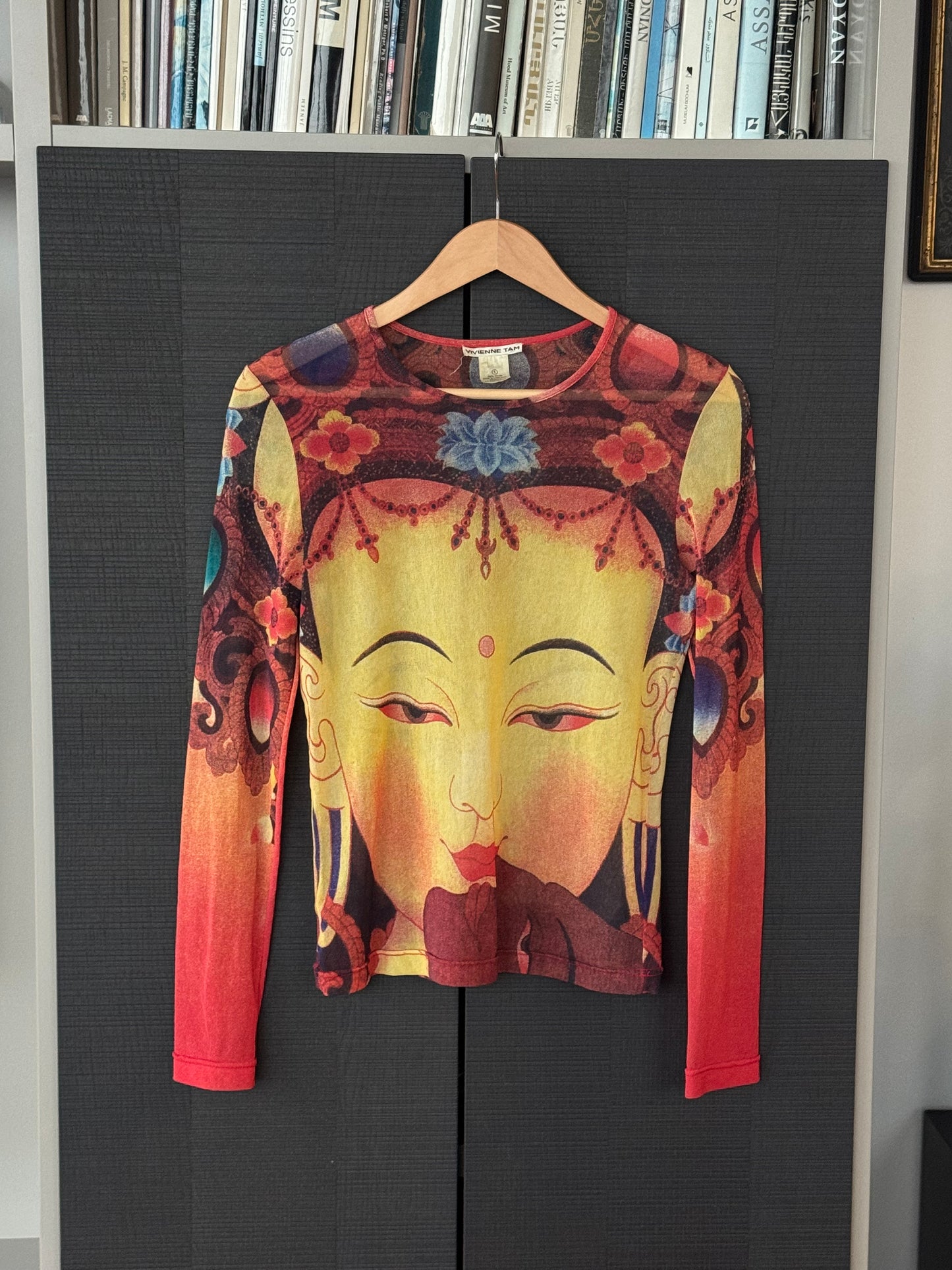 Vivienne Tam 1997 Buddha Mesh Top
