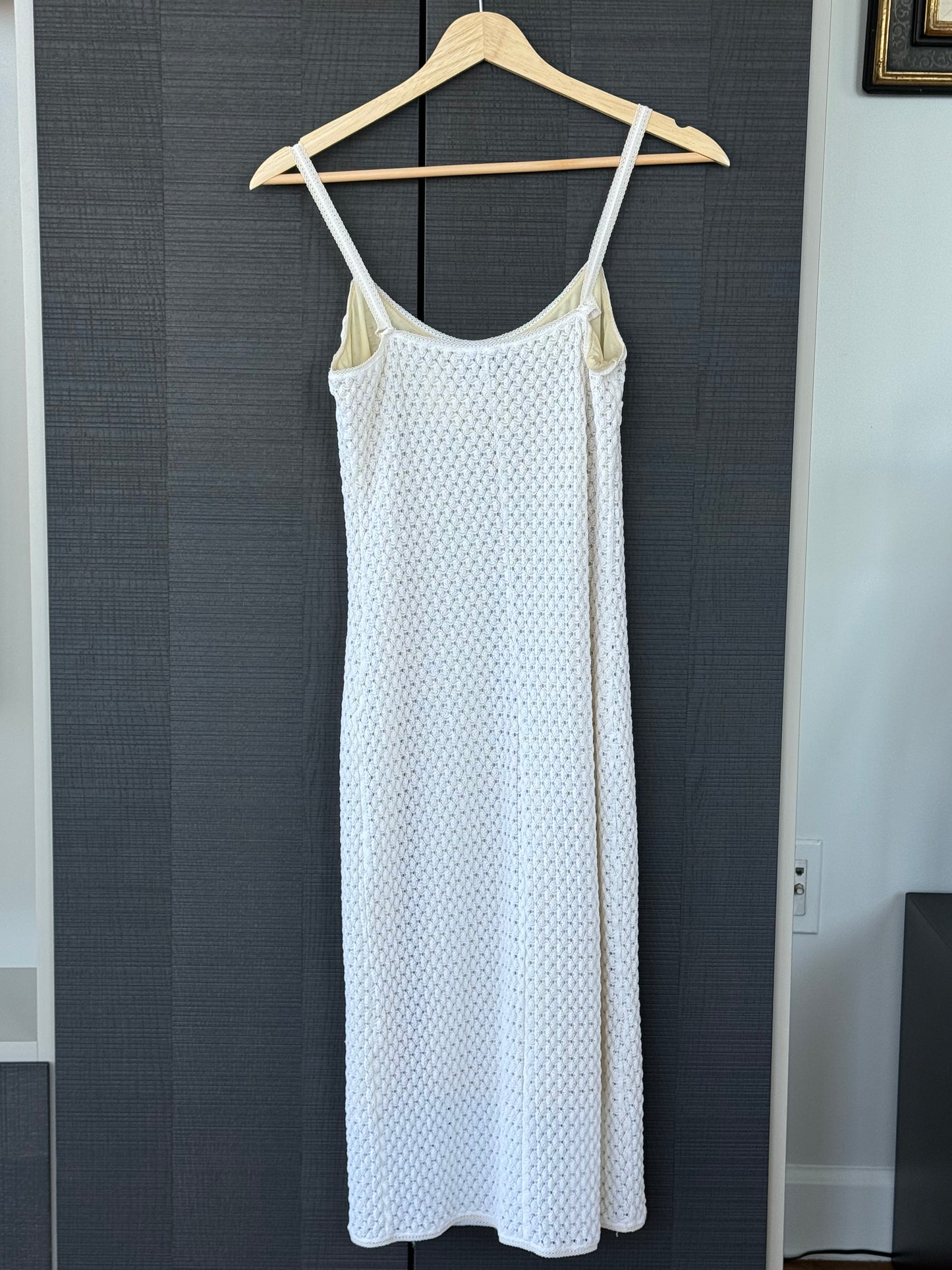 D&G White "Virgin Mary" Charm Dress Spring 1995