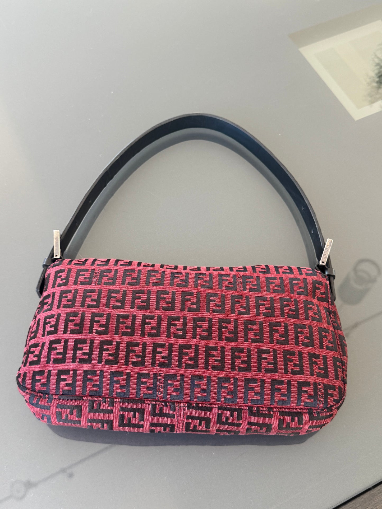 Vintage Fendi Monogram Zucca Baguette
