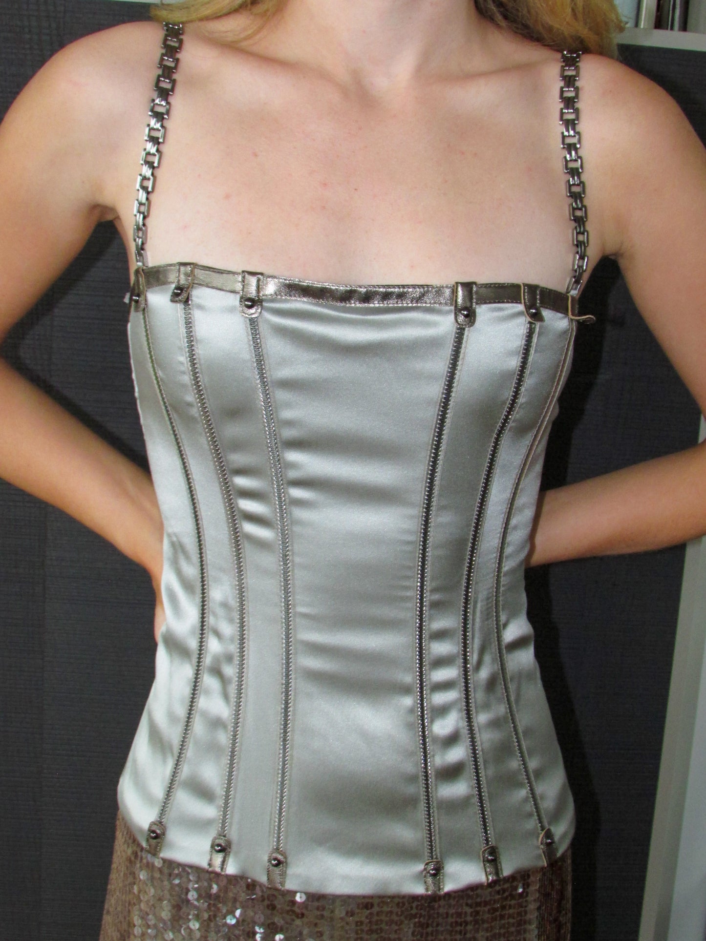 Dolce & Gabbana F/W 2007 "Zippers" Corset