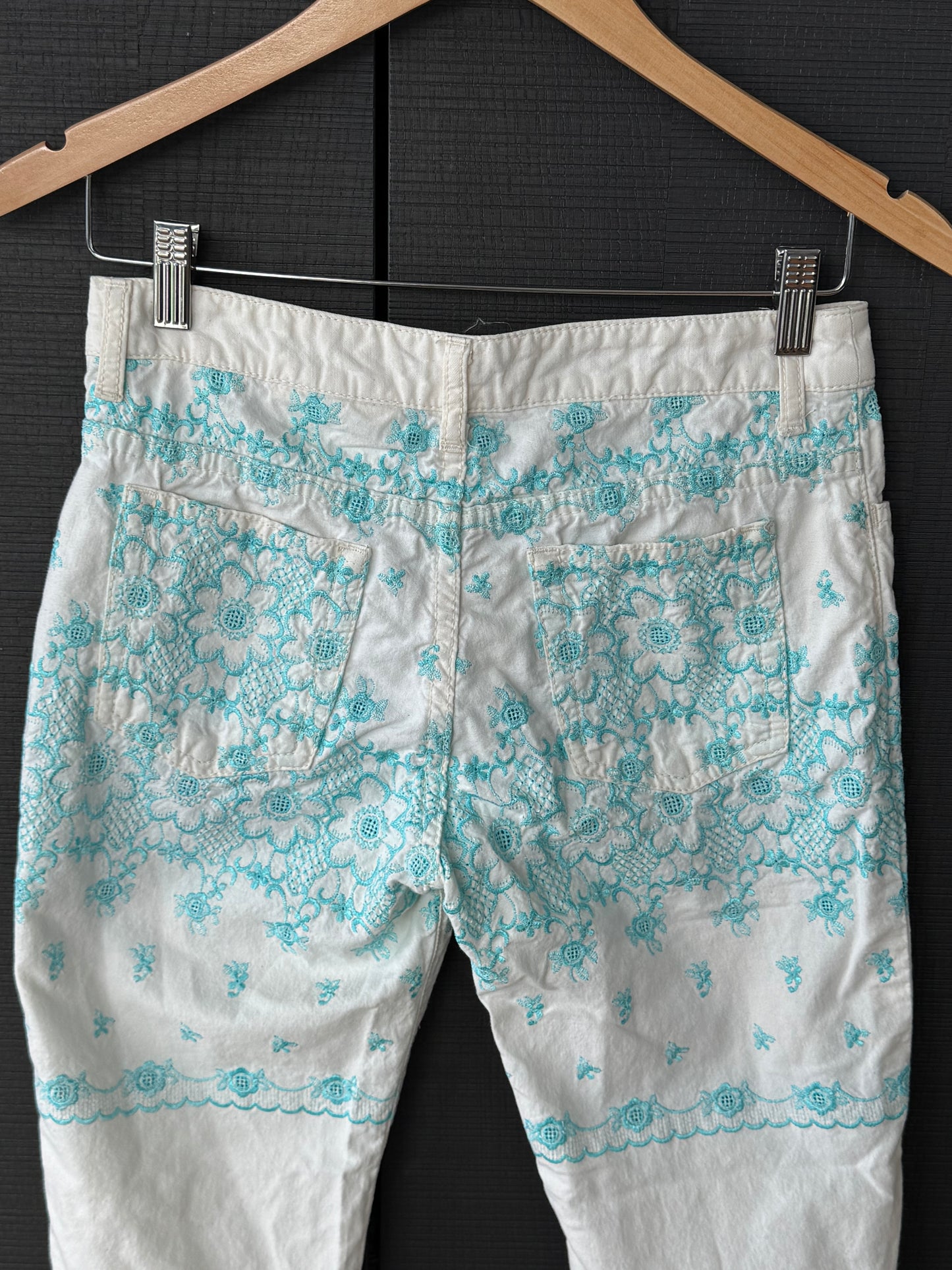 Junya Watanabe Comme des Garçons S/S 2004 Embroidered Capris