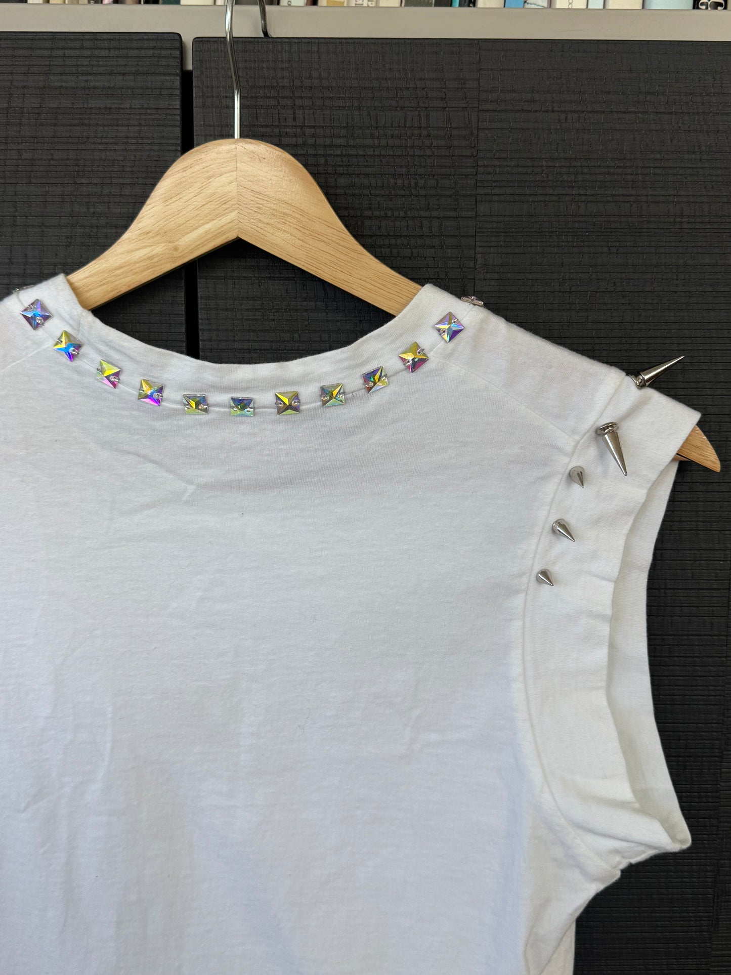 Vivienne Westwood Gold Label 1990s “Let It Rock” Studded Tank