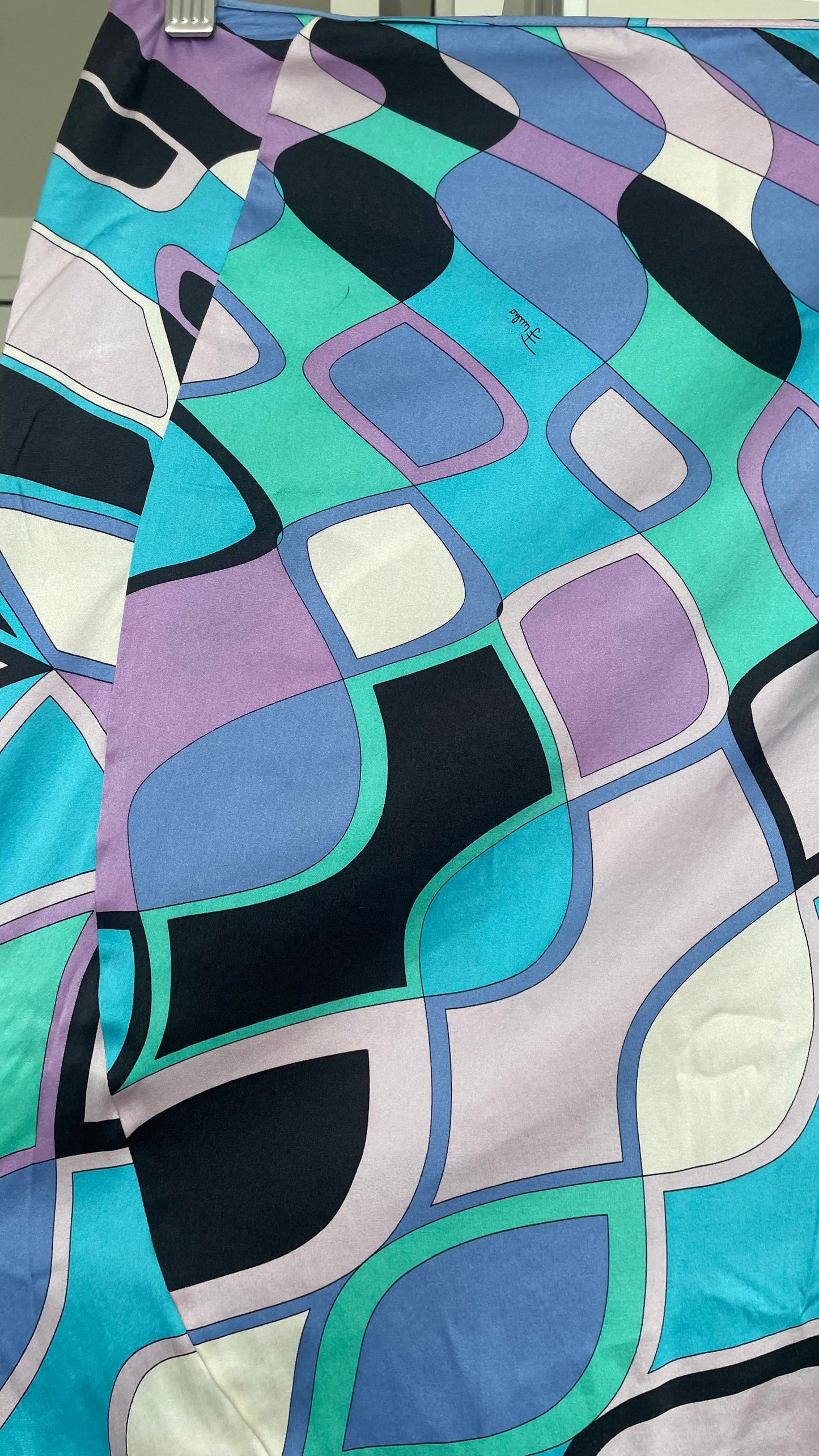 Emilio Pucci Silk Midi Skirt