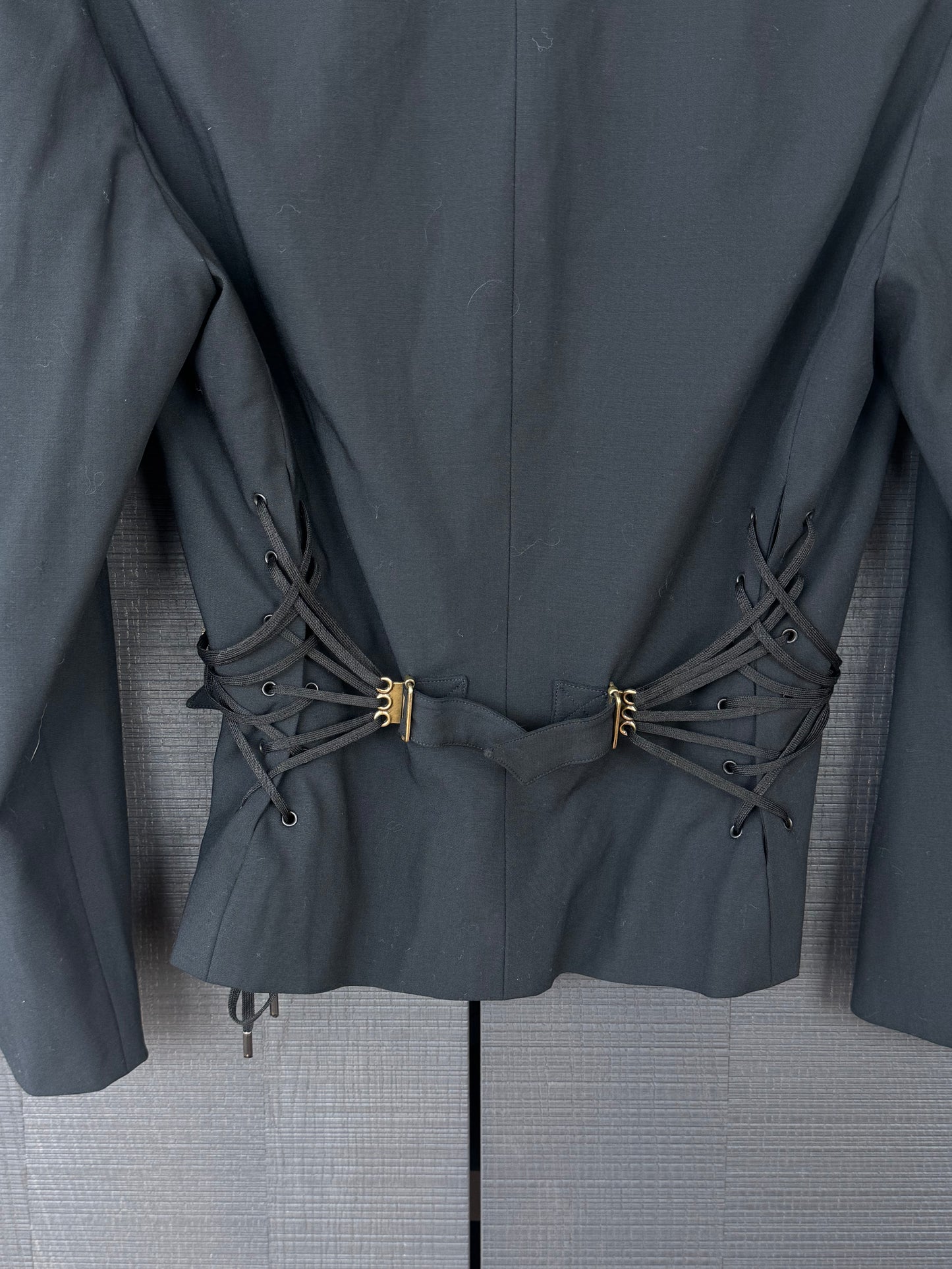 Christian Dior by John Galliano Lace-up Blazer circa FW2003