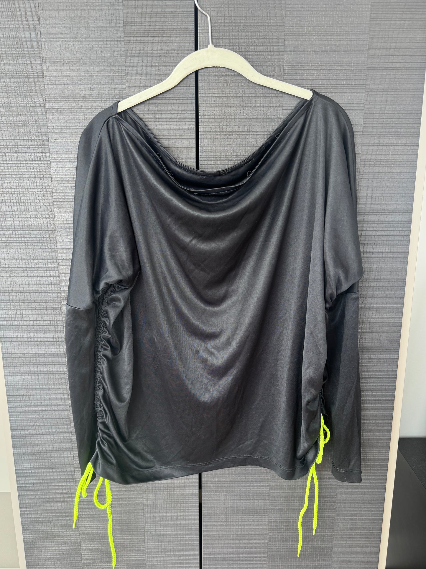 Vintage D&G “Love & Sex” Draped Lace-Up Top