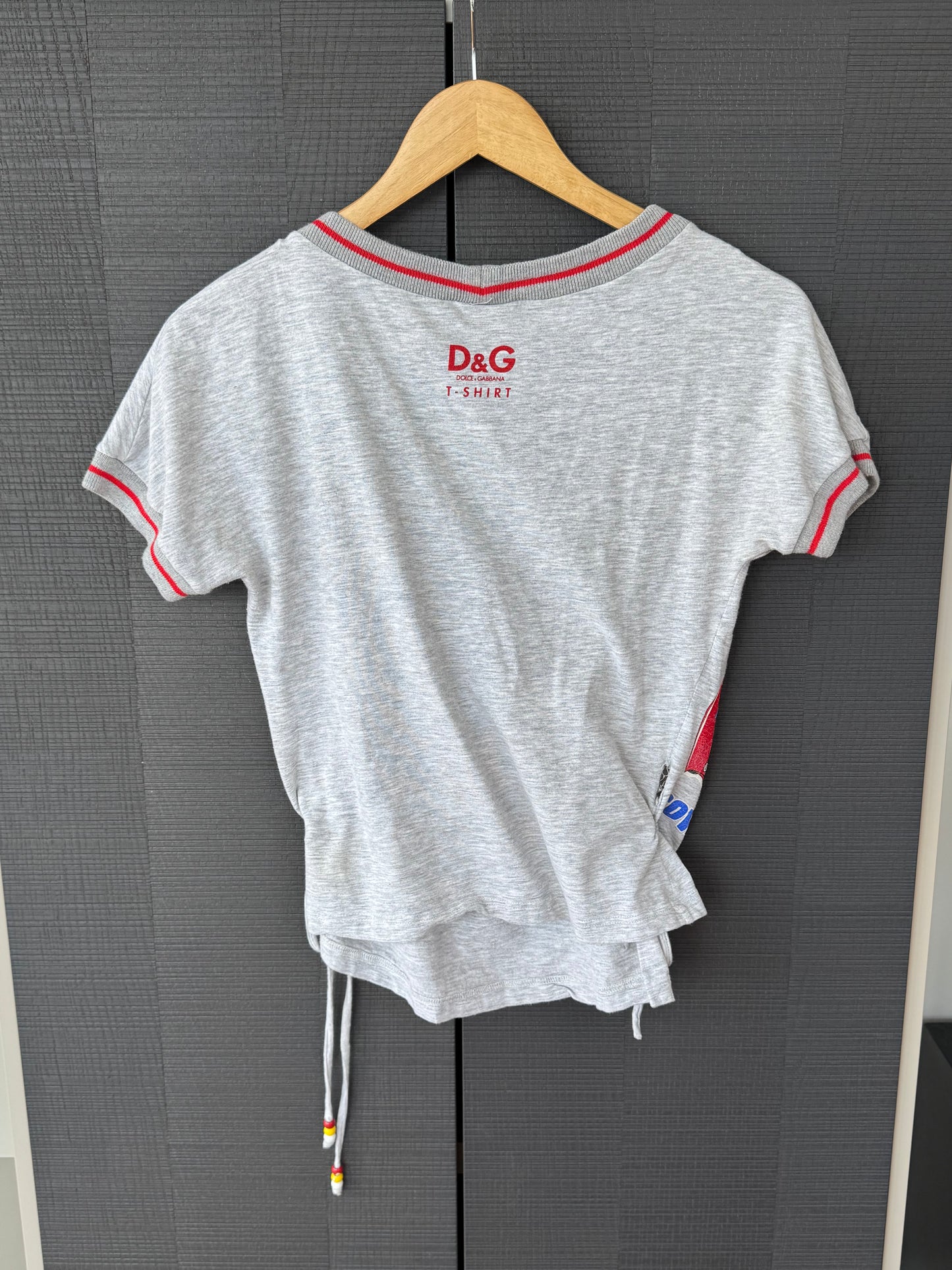 Vintage D&G Early 2000s Football Wrap Tee