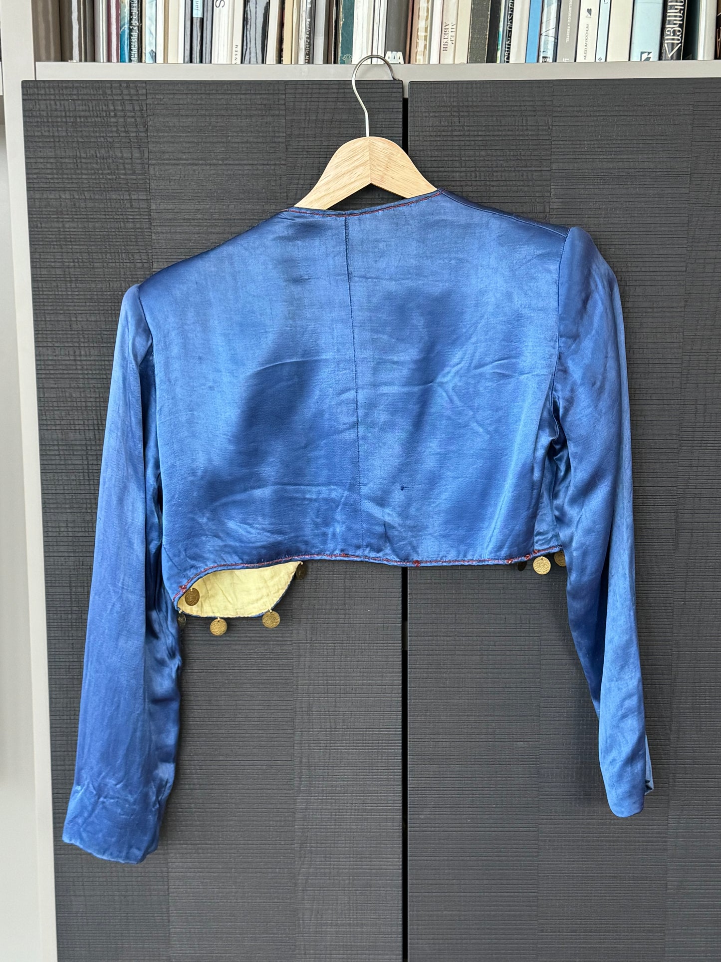 Vintage Embellished Silk Bolero