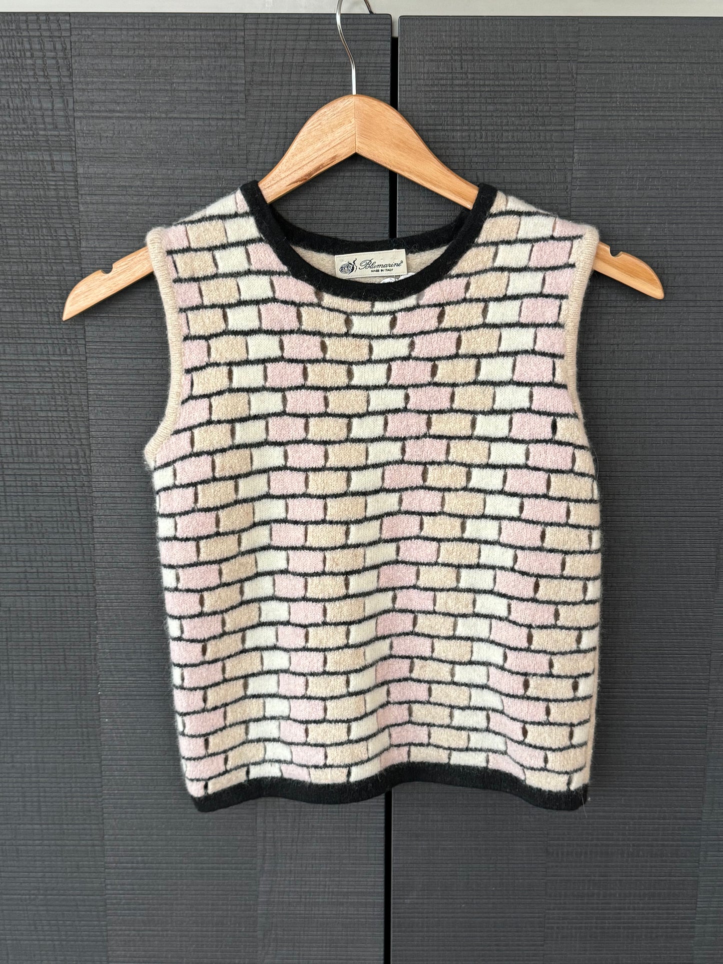 Vintage Blumarine Knit Vest Top