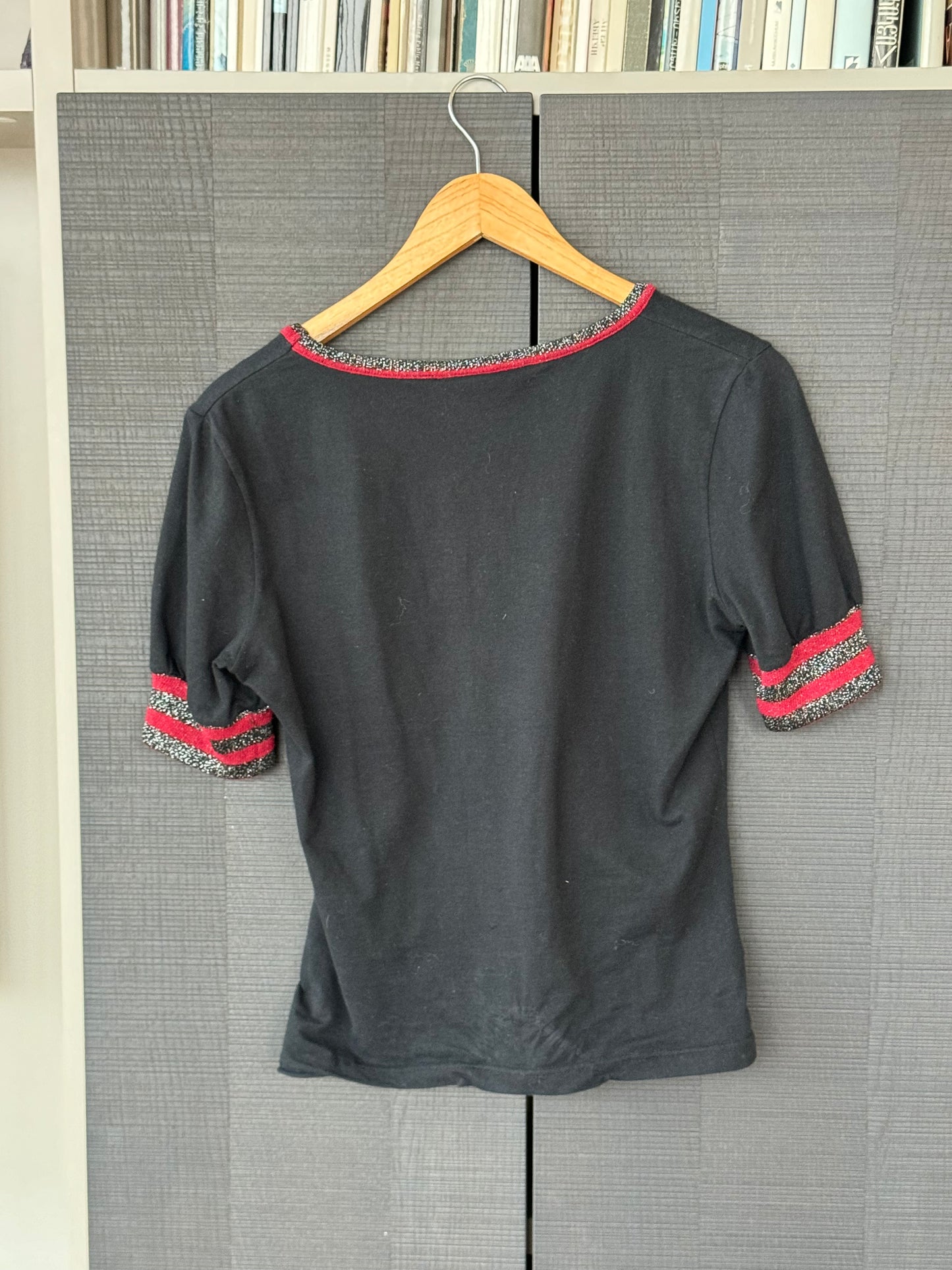 Early 2000s D&G “Aphrodisiac” Puff Sleeve Tee