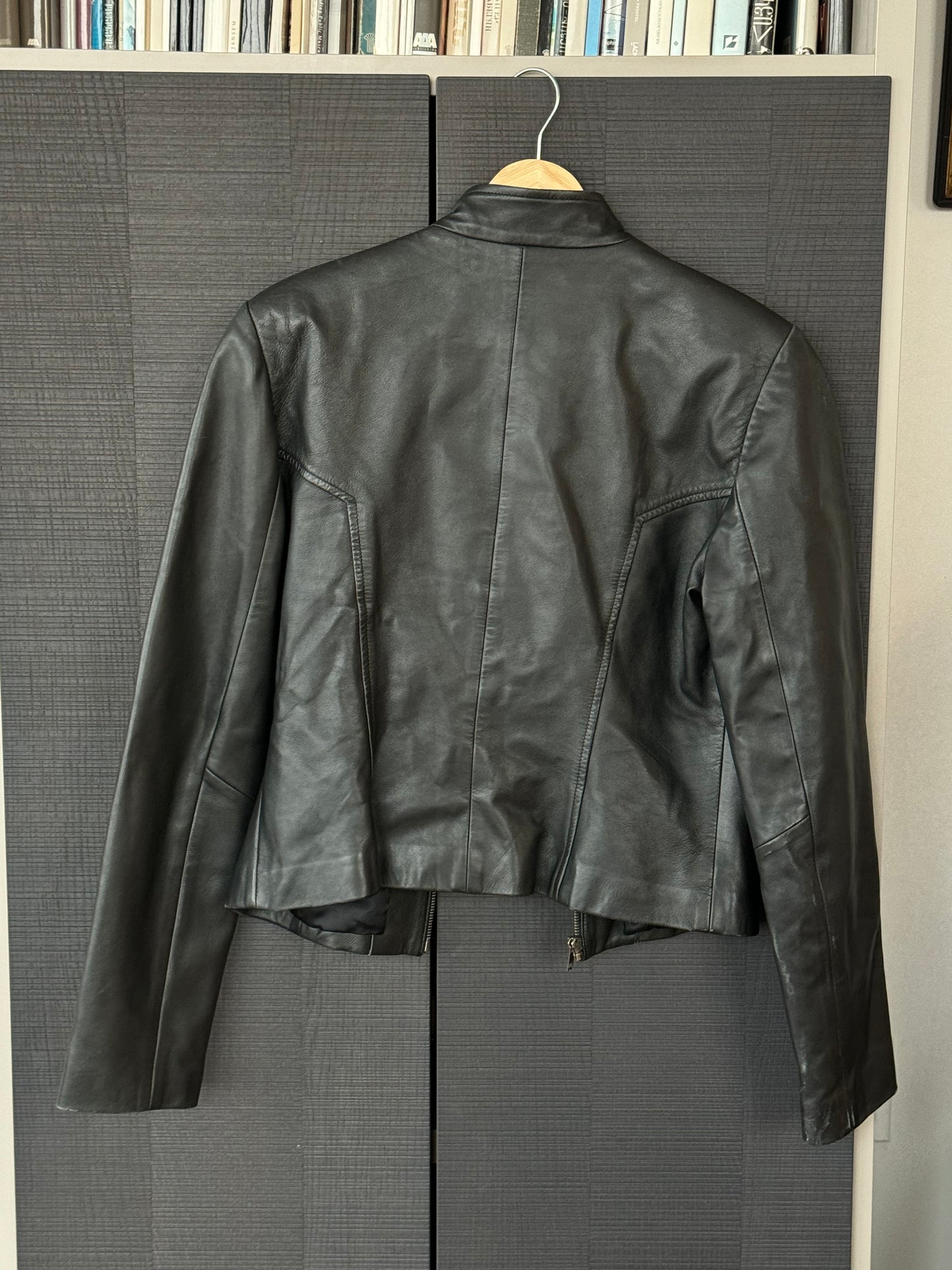 Vintage Black Leather Jacket