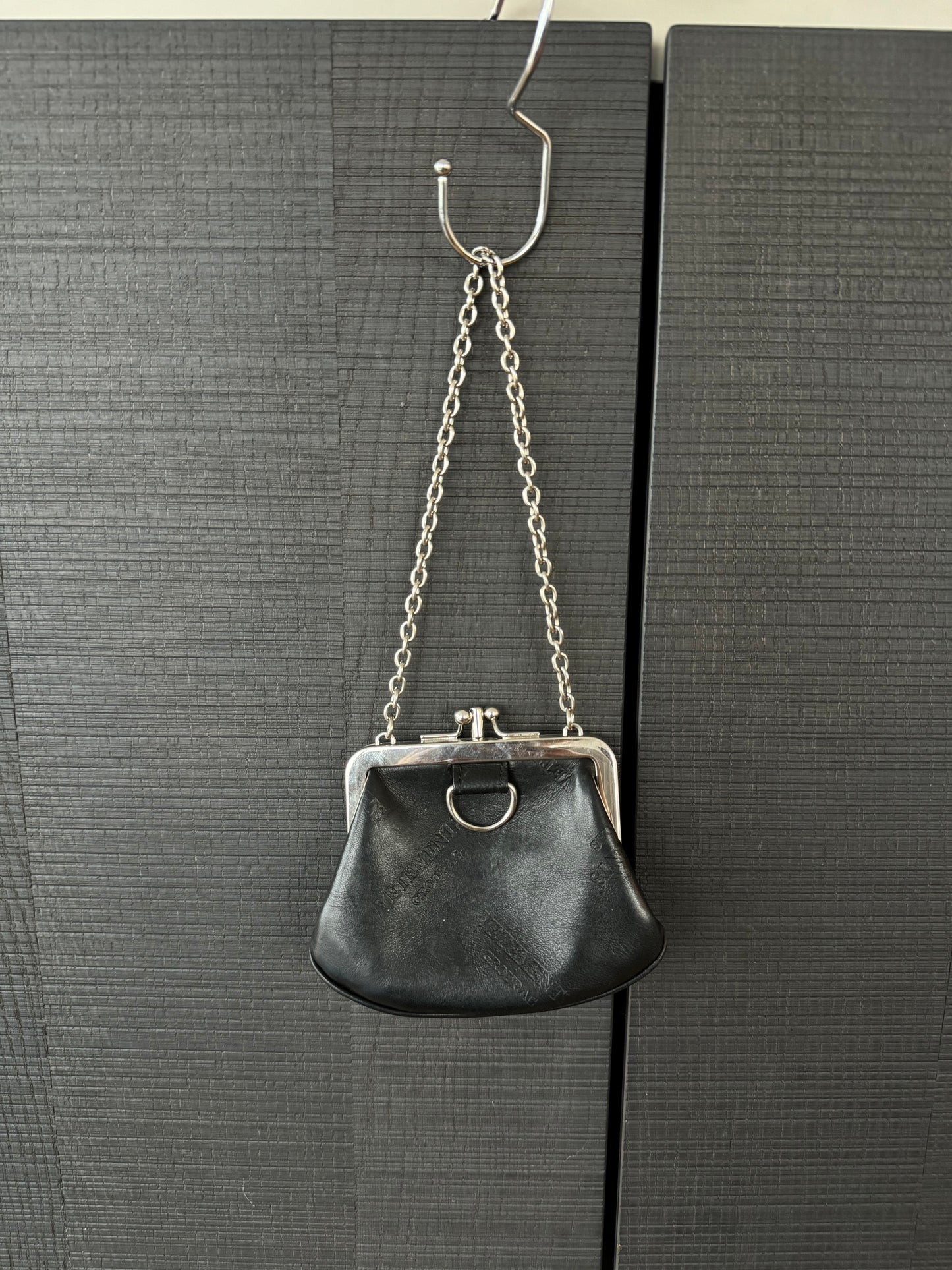 Vetements Monogram Leather Granny Purse