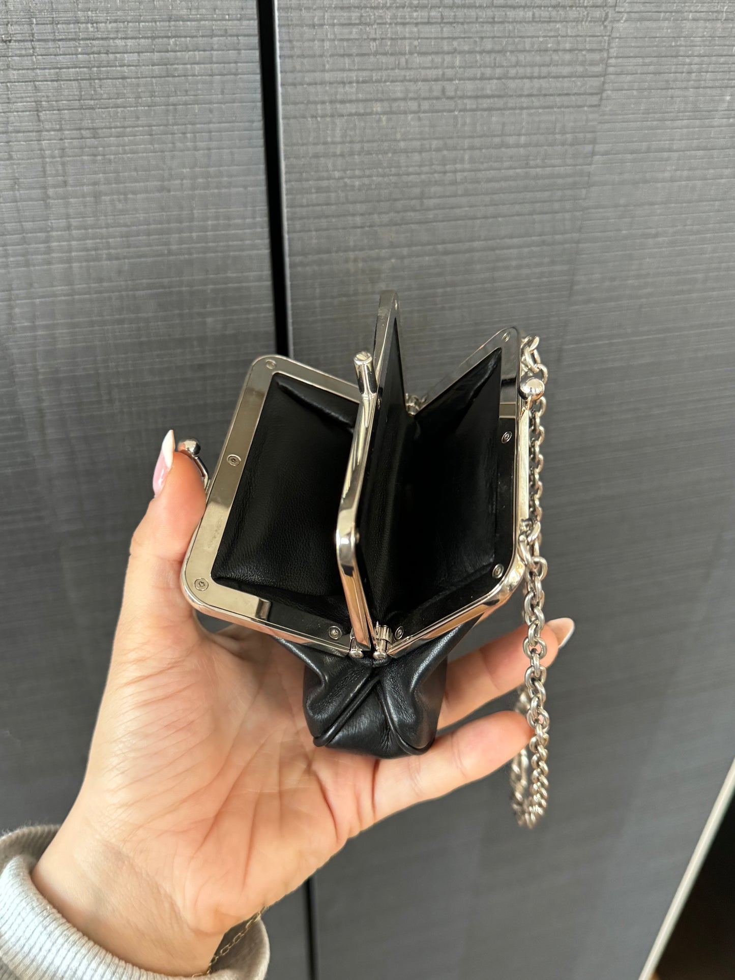 Vetements Monogram Leather Granny Purse