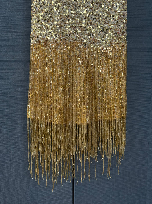 Roberto Cavalli x H&M 2007 Beaded Fringe Mini