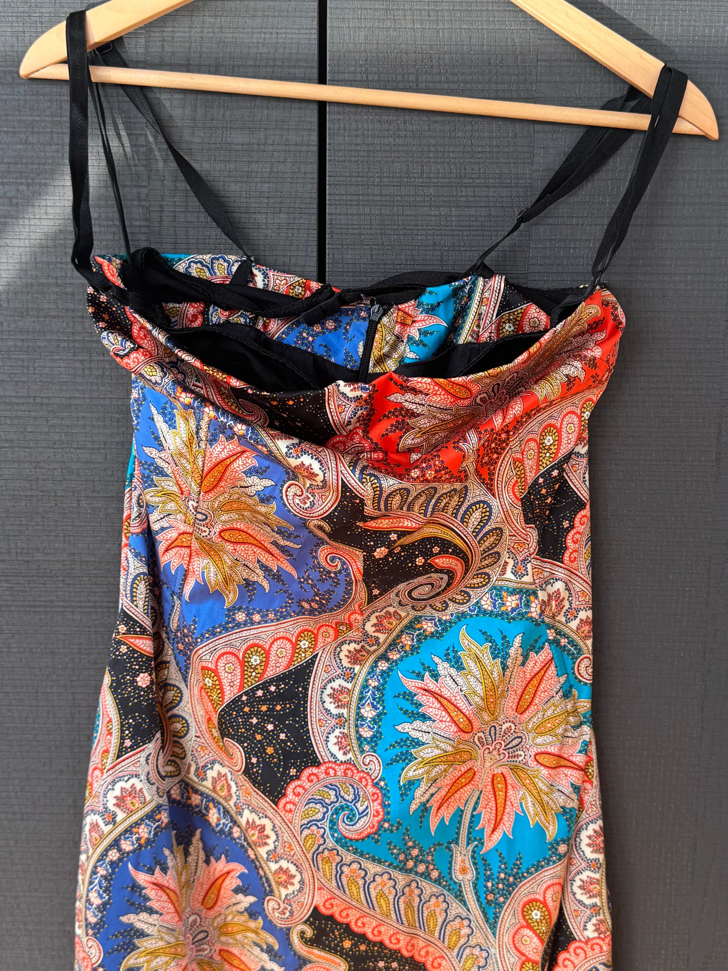 Dolce & Gabbana Paisley Mini Dress