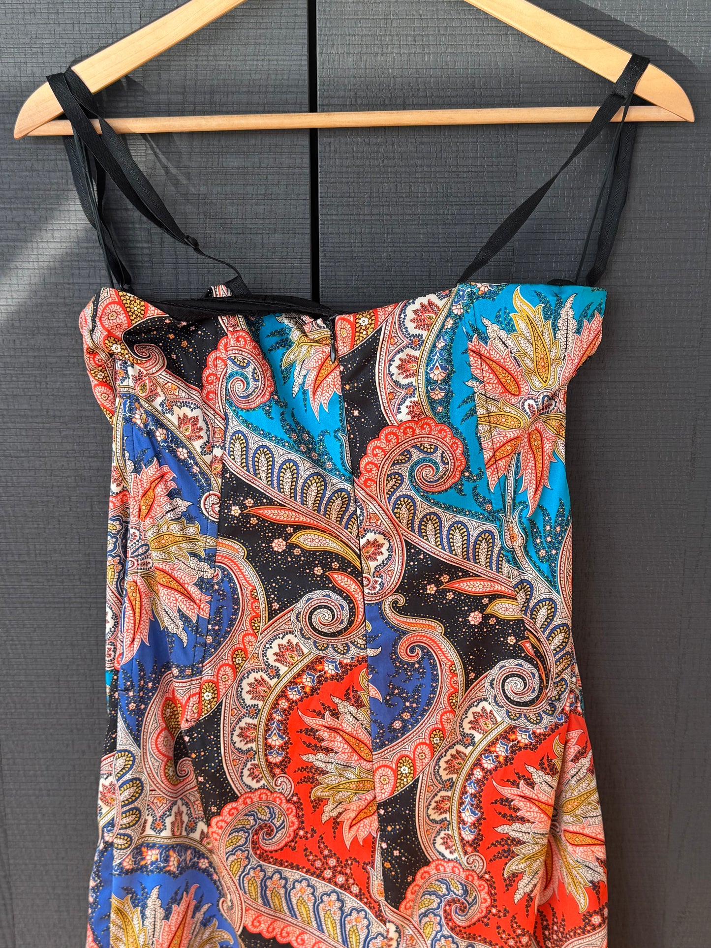 Dolce & Gabbana Paisley Mini Dress