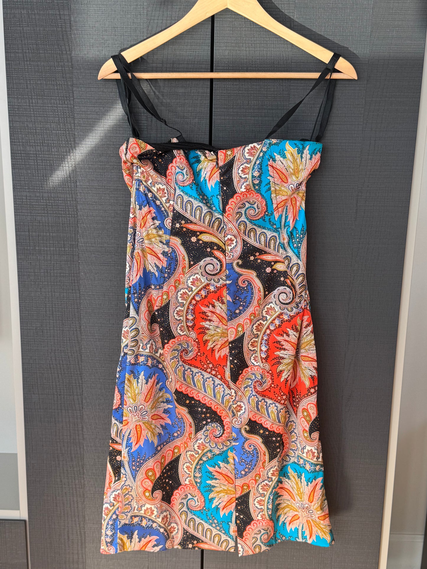 Dolce & Gabbana Paisley Mini Dress