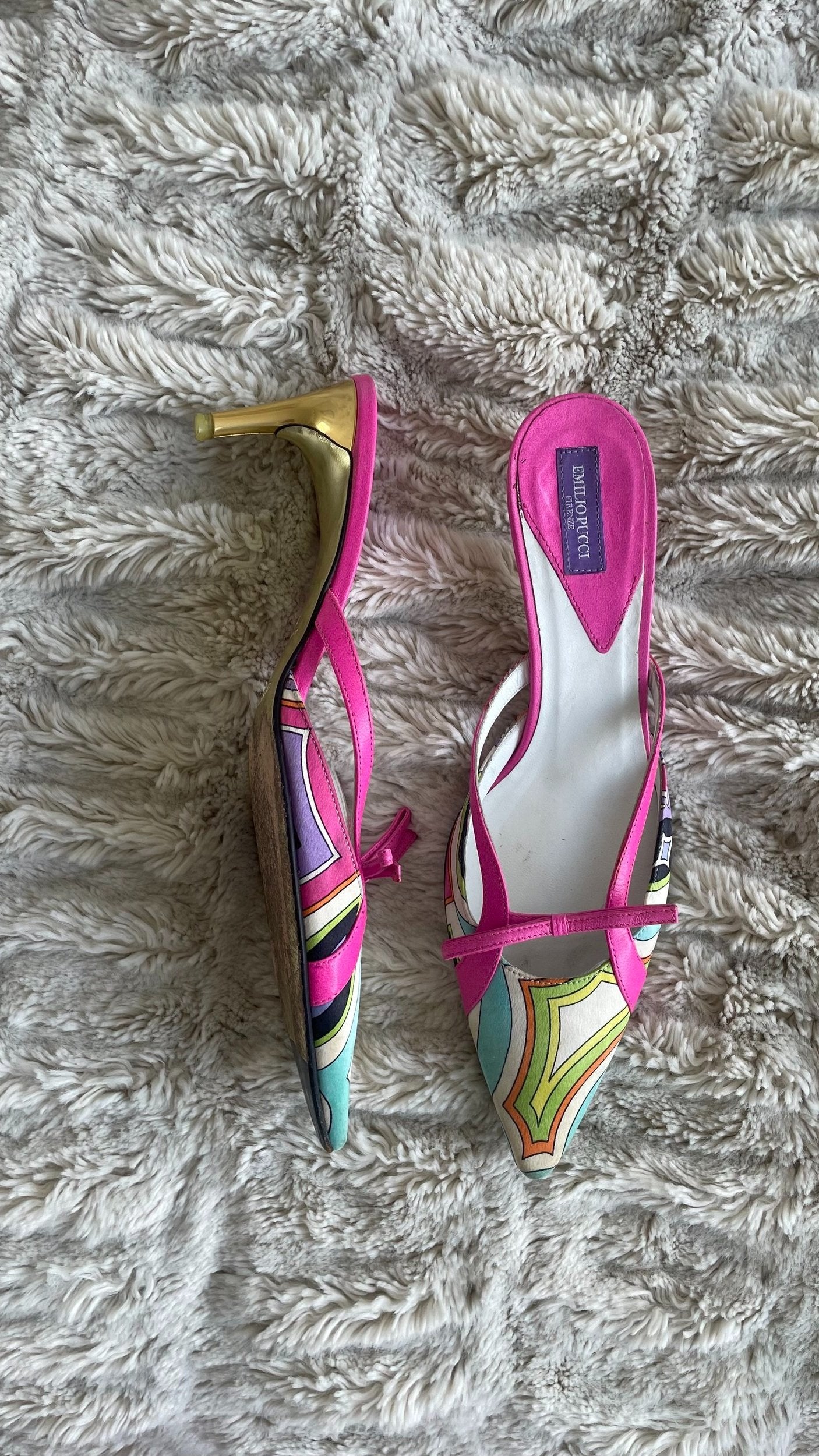 Emilio Pucci Kitten Heels 35