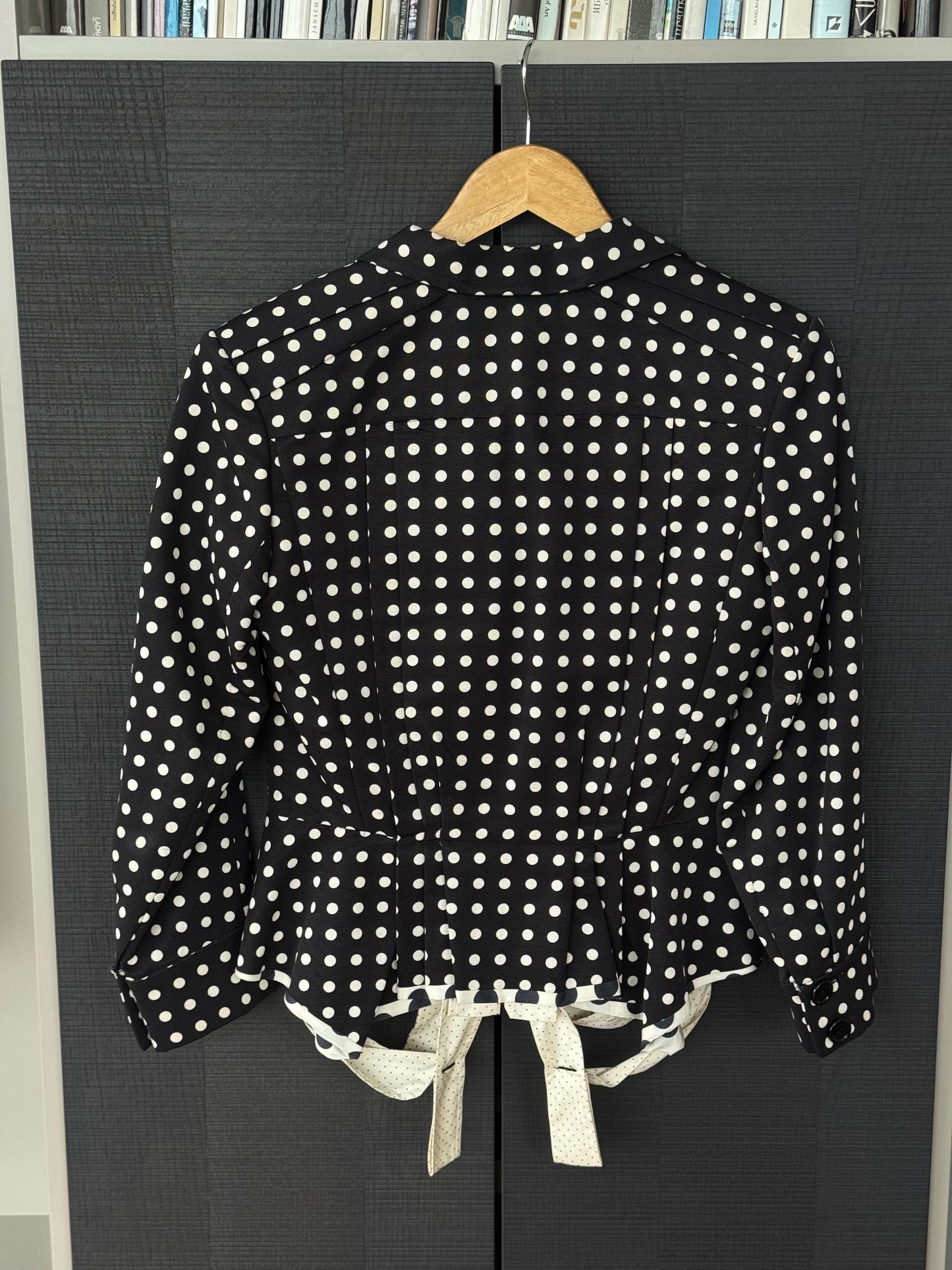 YSL Rive Gauche S/S 2005 Runway Polka Dot Suit Set