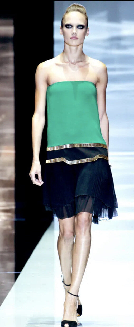 Gucci Spring 2012 RTW Runway Beaded Strapless Dress