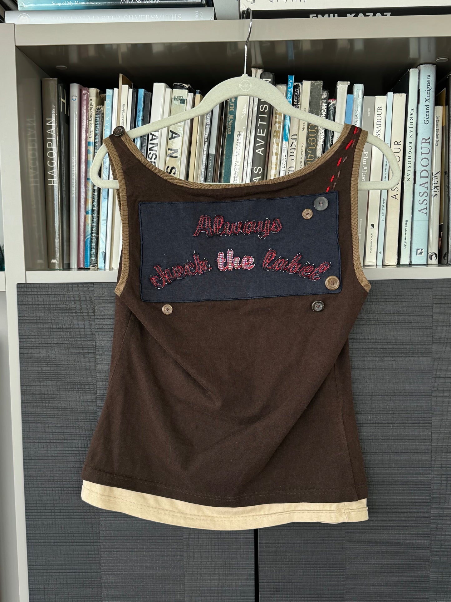 D&G 2002 “Always Check the Label” tank