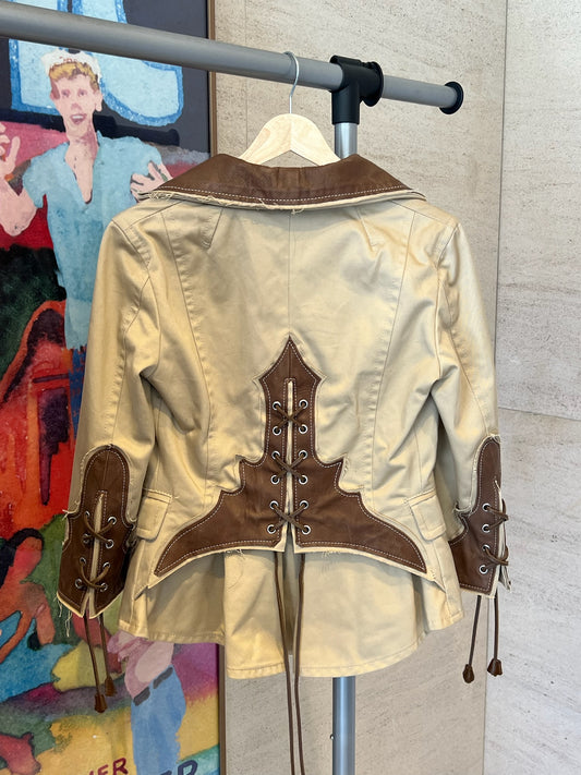 Dsquared² Spring/Summer 2006 Jacket with Leather Accents